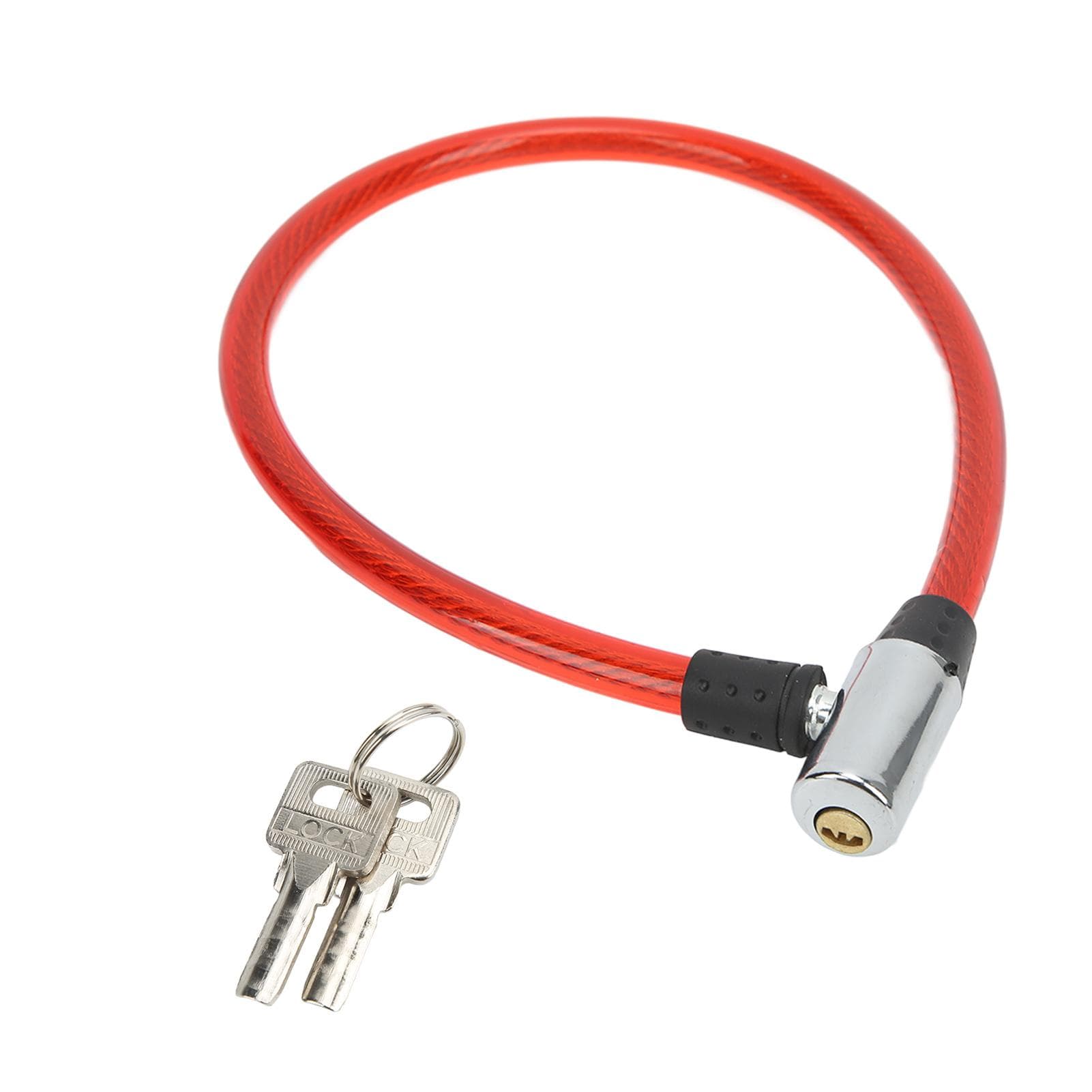 Bike Lock Cable Sturdy Durable Steel Wire Portable Wide Application Easy Operation Cable Lock for