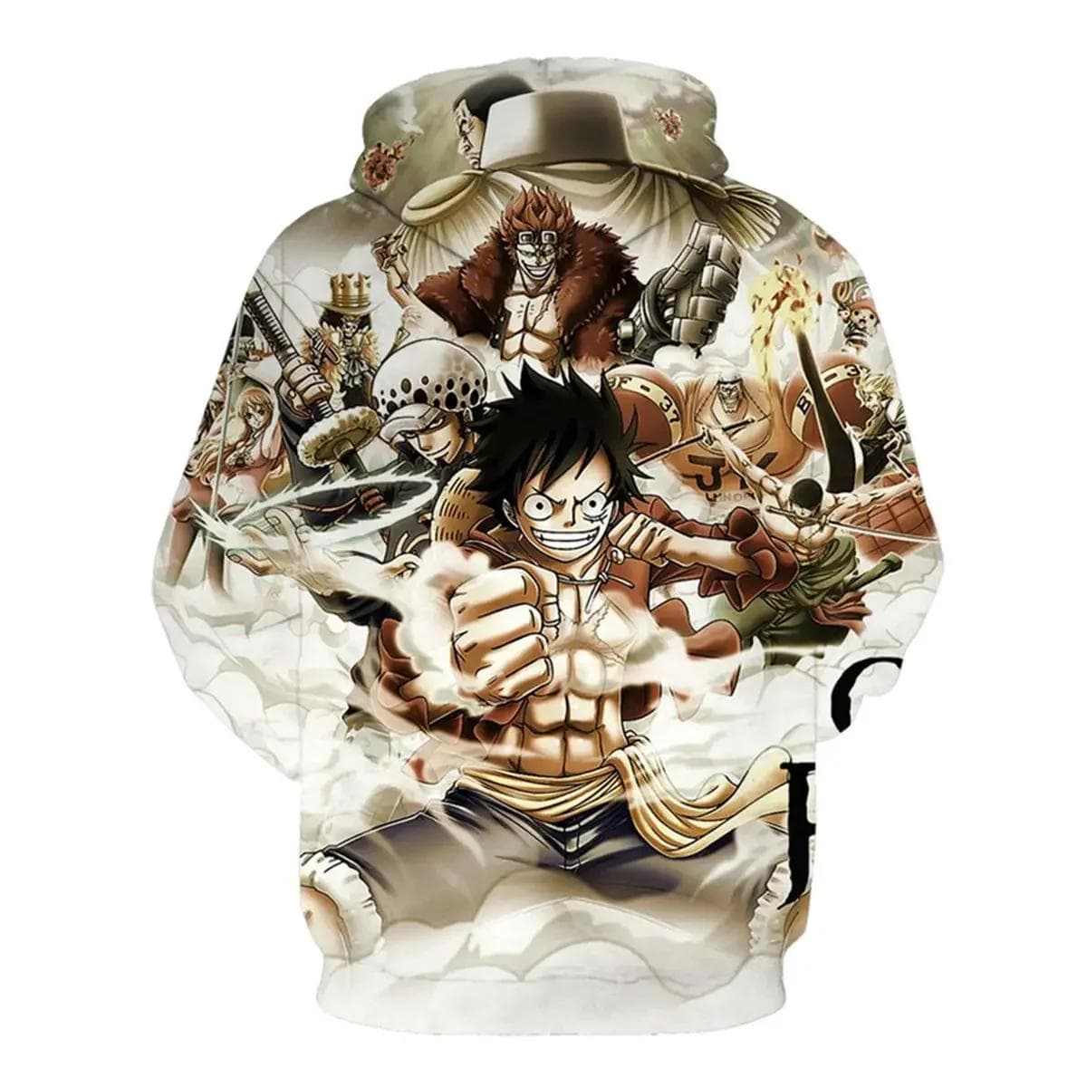 Cartoon One Piece Roronoa Zoro 3D Hoodies Men Fashion Casual Cosplay Costume Funny Spring Streetwear Sweatshirt Jacket 5XL