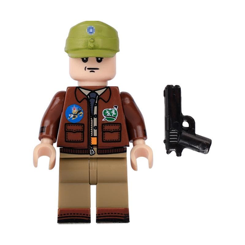 World War II Military Series - US Flying Tigers Soldier Character Building Block Toys