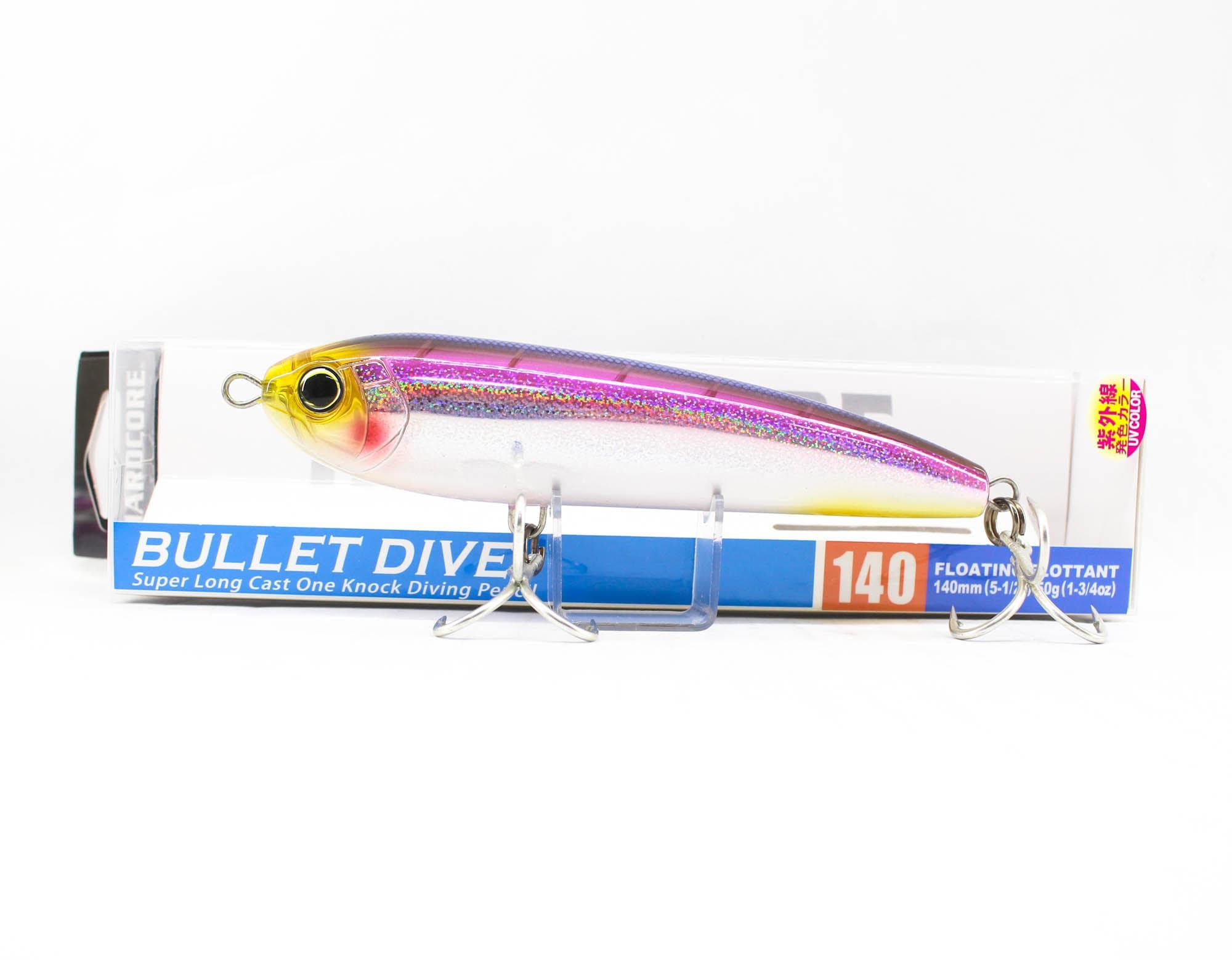 Yo Zuri Duel Hardcore Bullet Dive 140 mm Floating Lure F1222-HKVK (8893)