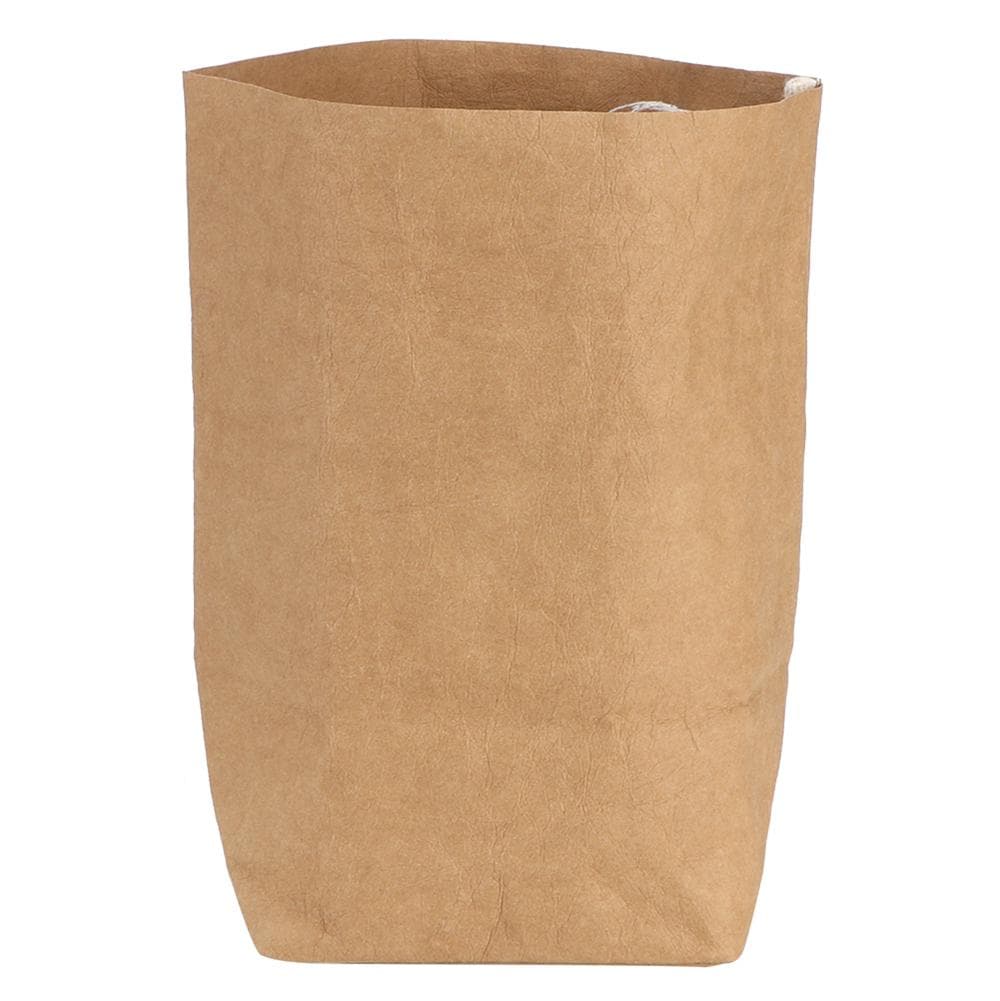 Multi Functional Storage Bag Washable Thick Recyclable Brown Paper Bag with Large Capacity (XL)