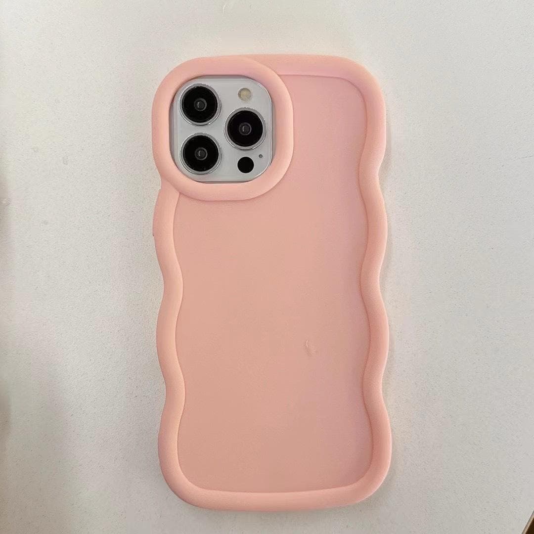 Solid Color Cloud Macaron Mobile Phone Case IPhone 15 PROMAX Suitable for Apple 16 Cute Mobile Phone Case iPhone11