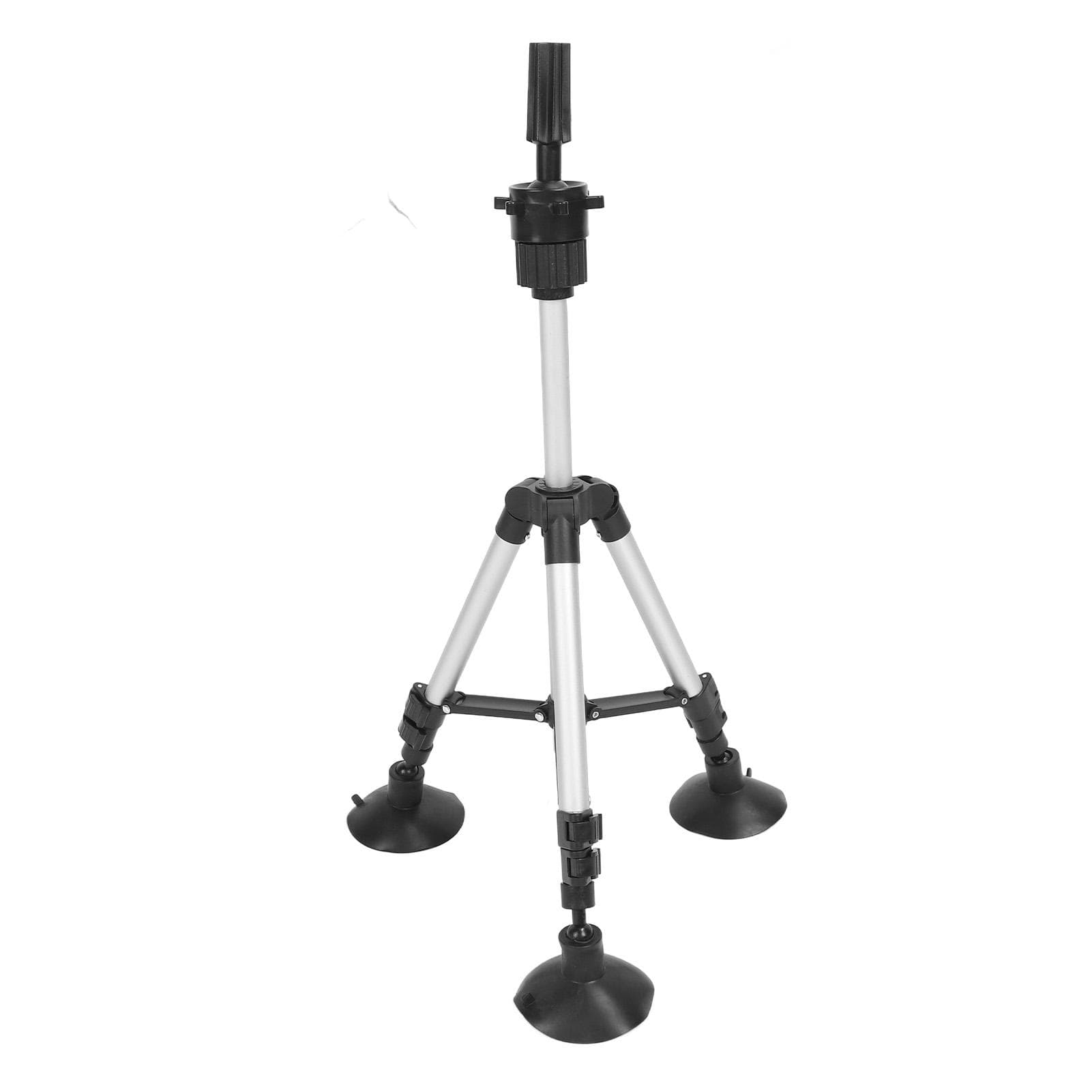 Mannequin Head Stand Adjustable Slip Proof Base Stable Structure Aluminum Alloy Hairdressing