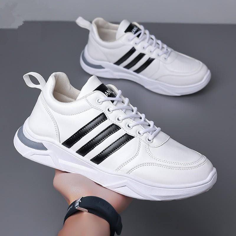 Autumn New Breathable Sports Shoes Korean Version All-match Thick-soled Casual Running Daddy Shoes Trendy Shoes 44