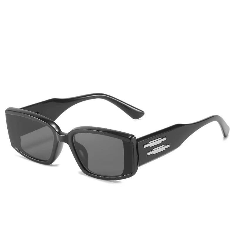 Rectangle Sunglasses Women Men Vintage Designer Square Sun Glasses Anti Glare UV Protection Fashion Shades Eyewear MULTI