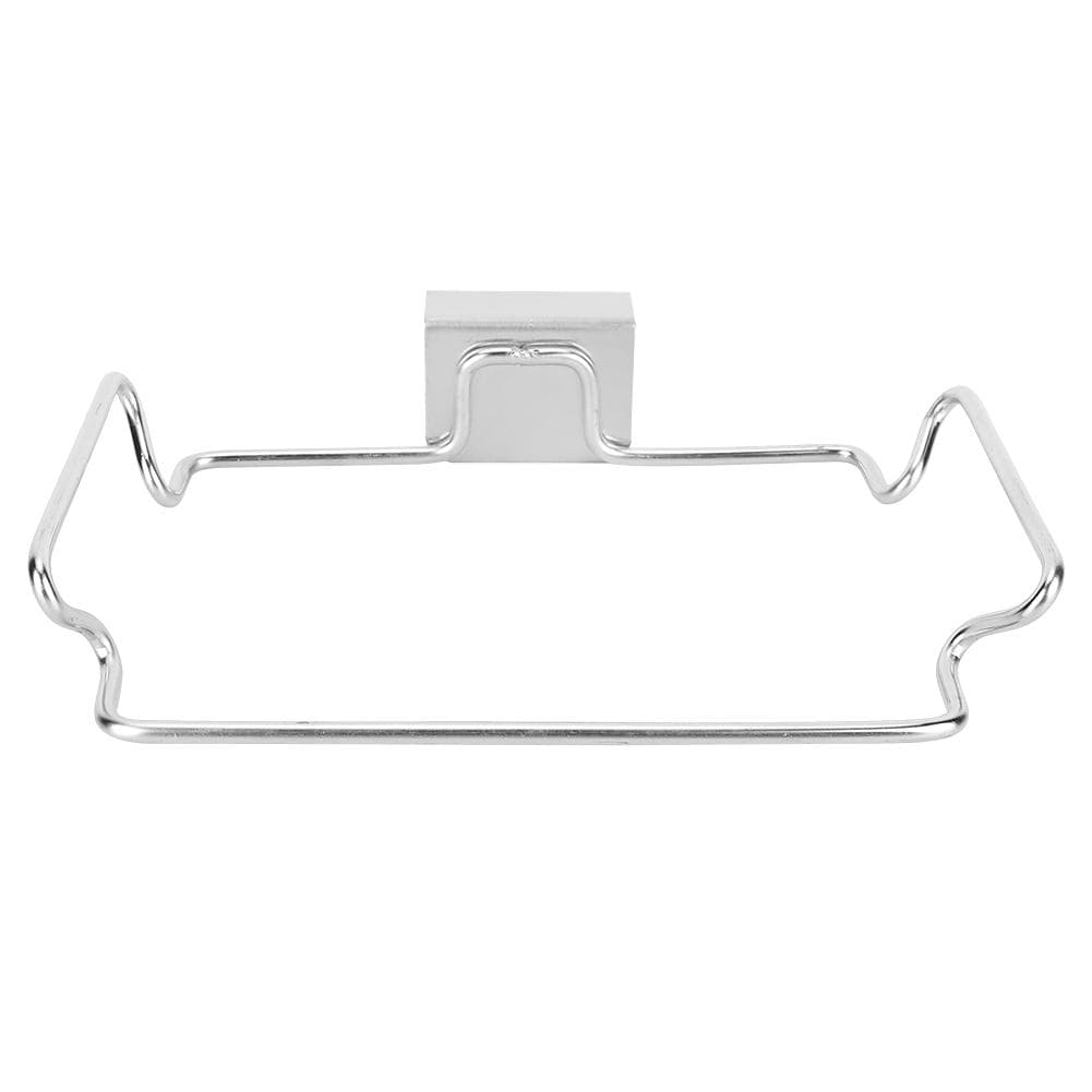 Stainless Steel Kitchen Hanger Storage Rack Towel Trash Garbage Organizer Rack Holder