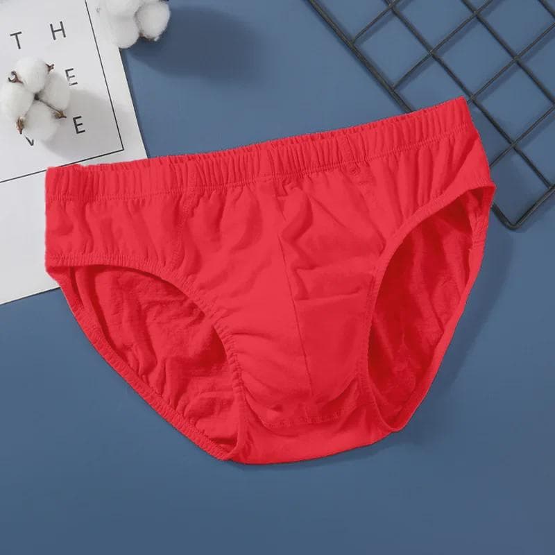 Men's Loose & Breathable 100% Cotton Underwear - Extra-Large Sizes for Young & Middle-Aged Men 2XL (120-145 kg)