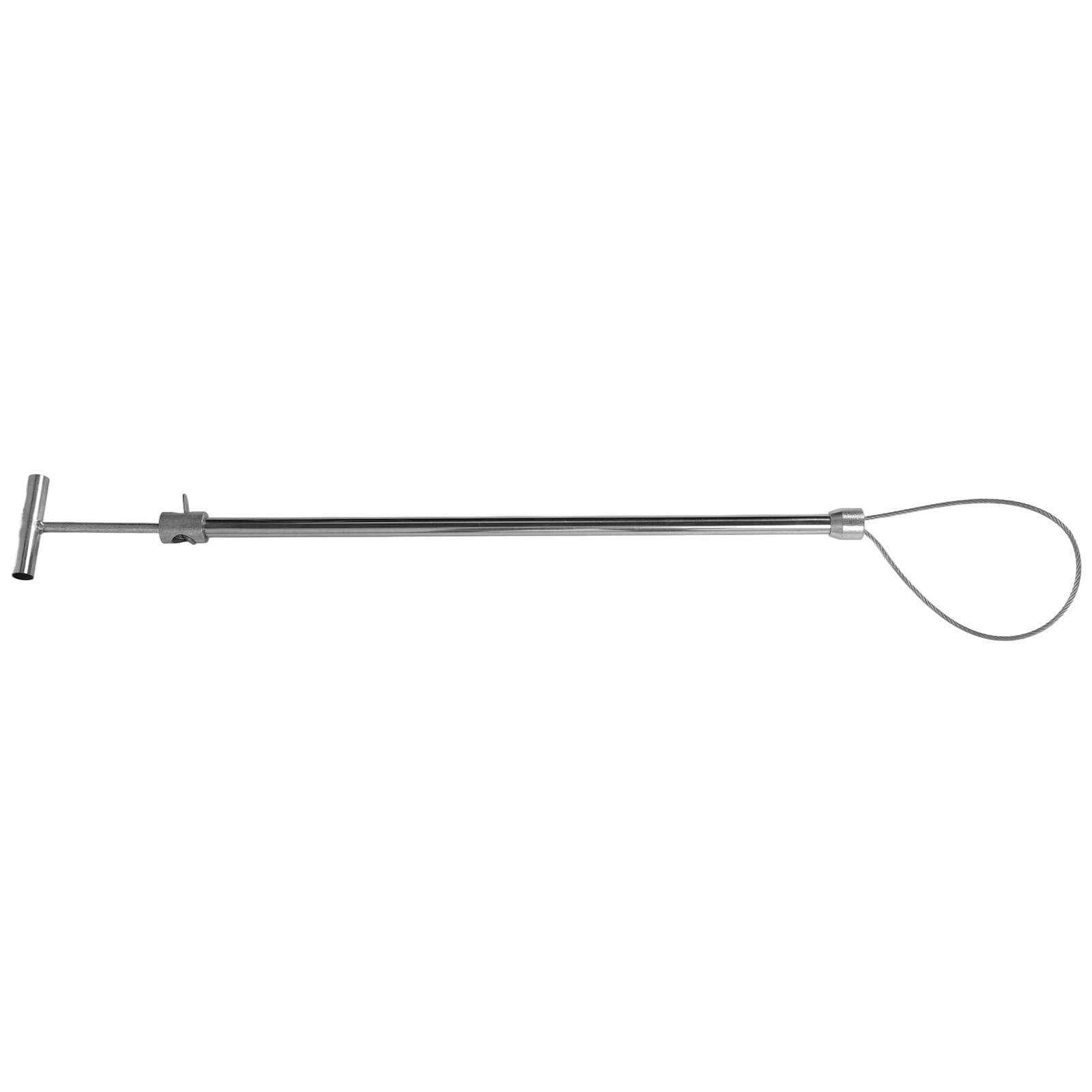 Pig Holder Hog Catcher Pole Stainless Steel Animal Holder Catcher Tool for Pig Dog Farm Equipment