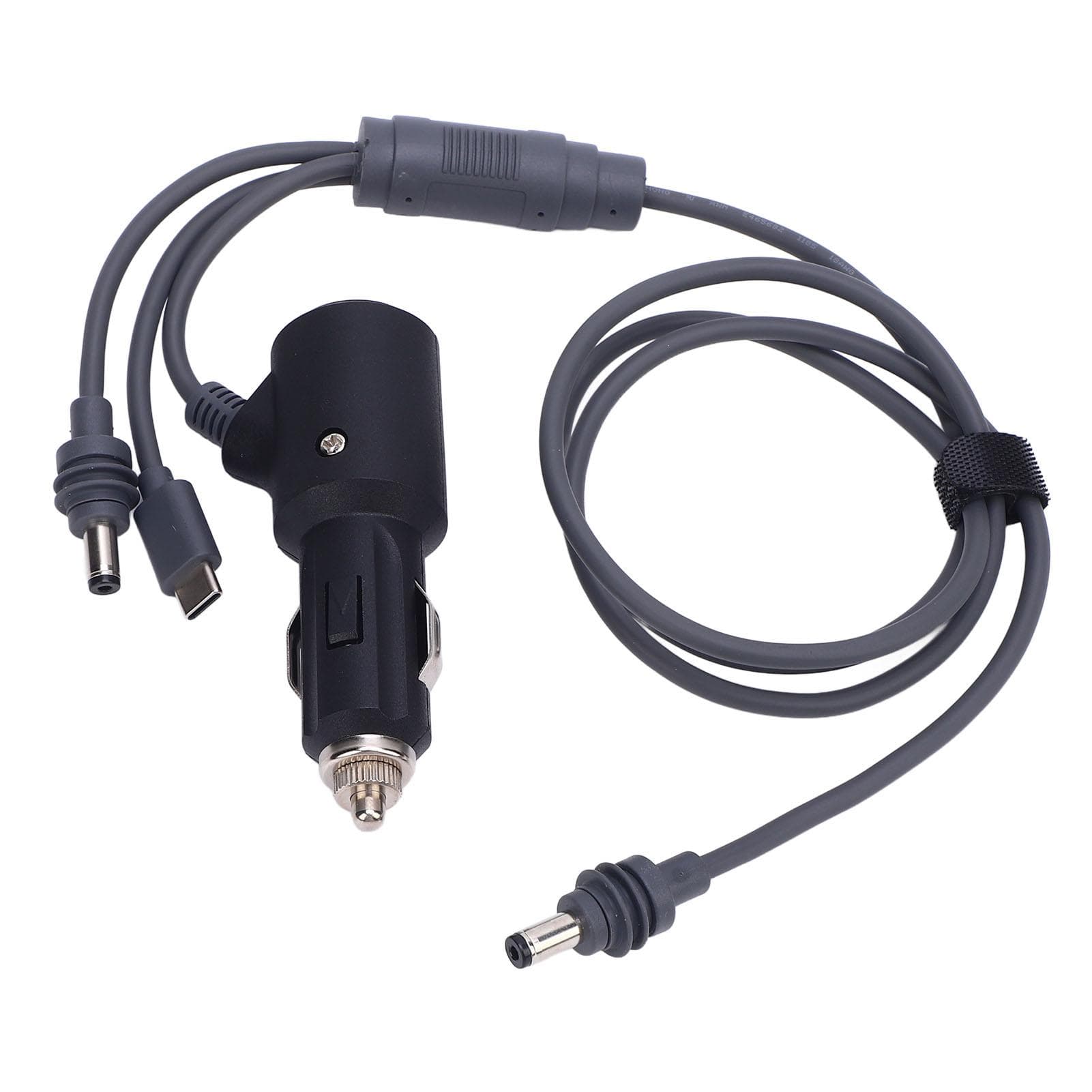 3 in 1 Power Cable USB C Port 12V Car Cigar Lighter DC Plug Charging Cord for Mini Dish Antenna 3 1m / 3.3ft