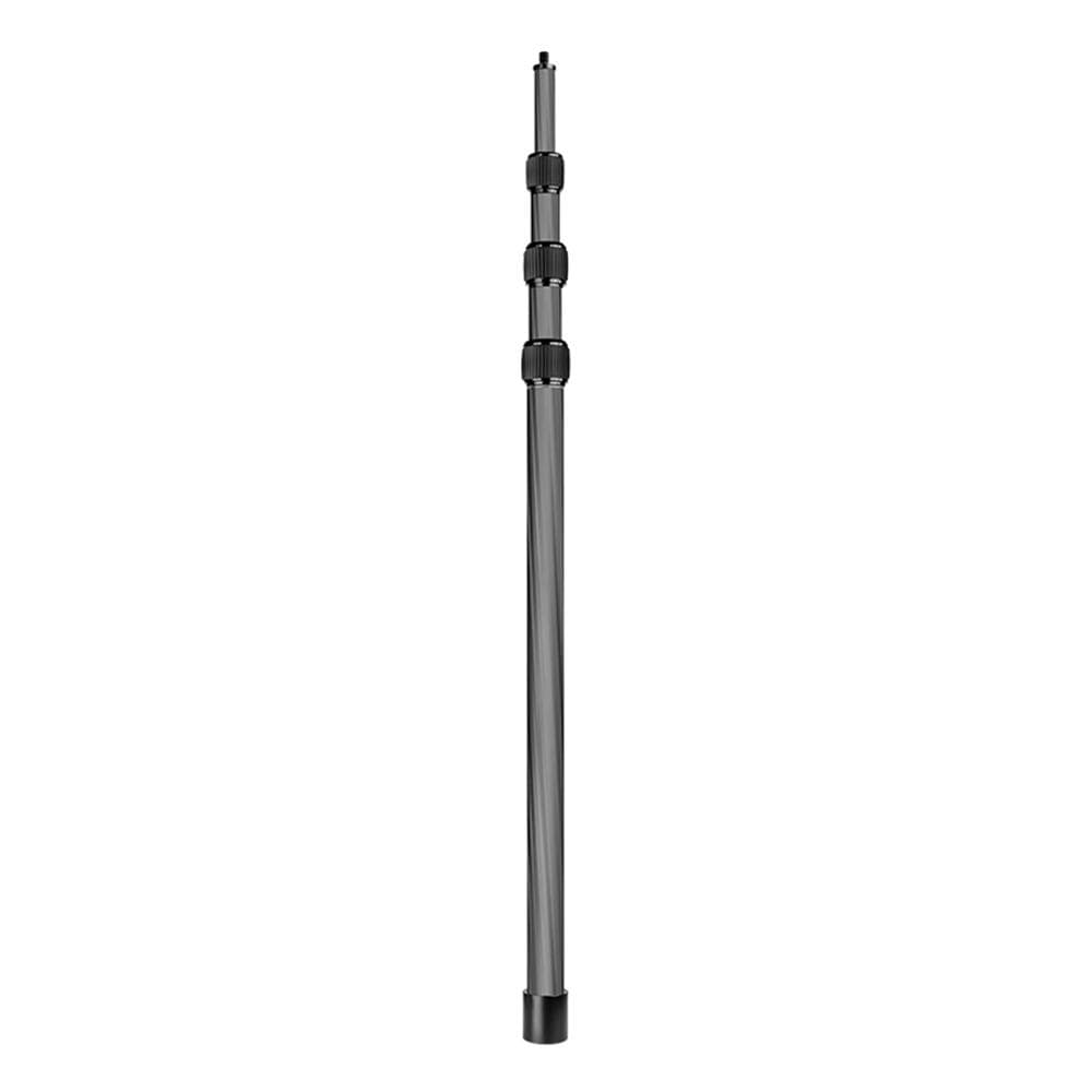 Handheld Microphone Boom Arm 4-Section Extendable Mic Arm Carbon Fiber Boom Pole for Microphones 4-Section