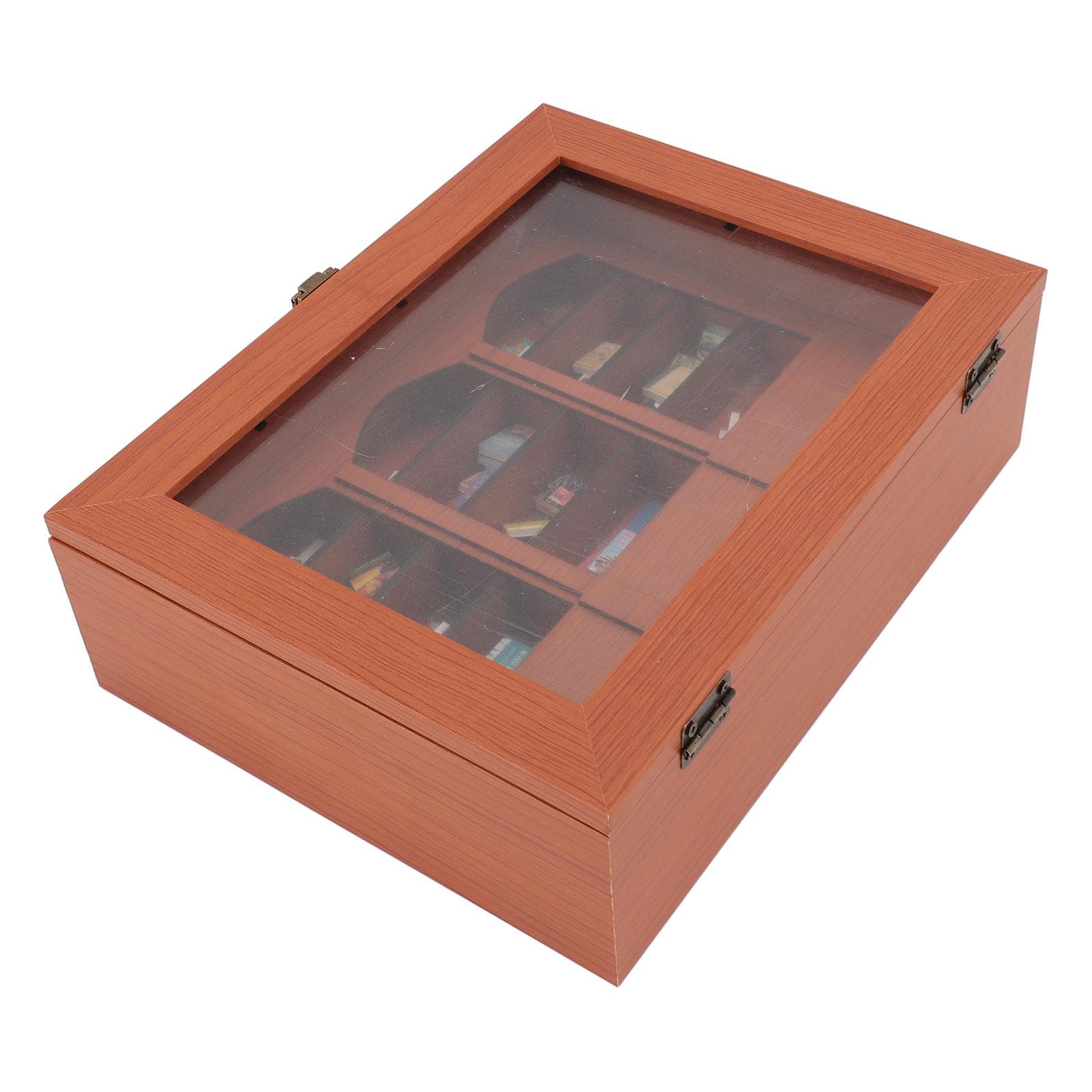 Anxiety Bookshelf Stress Improve Anxiety Stress Relief Wooden Mini Anxiety Bookshelf Ornament with