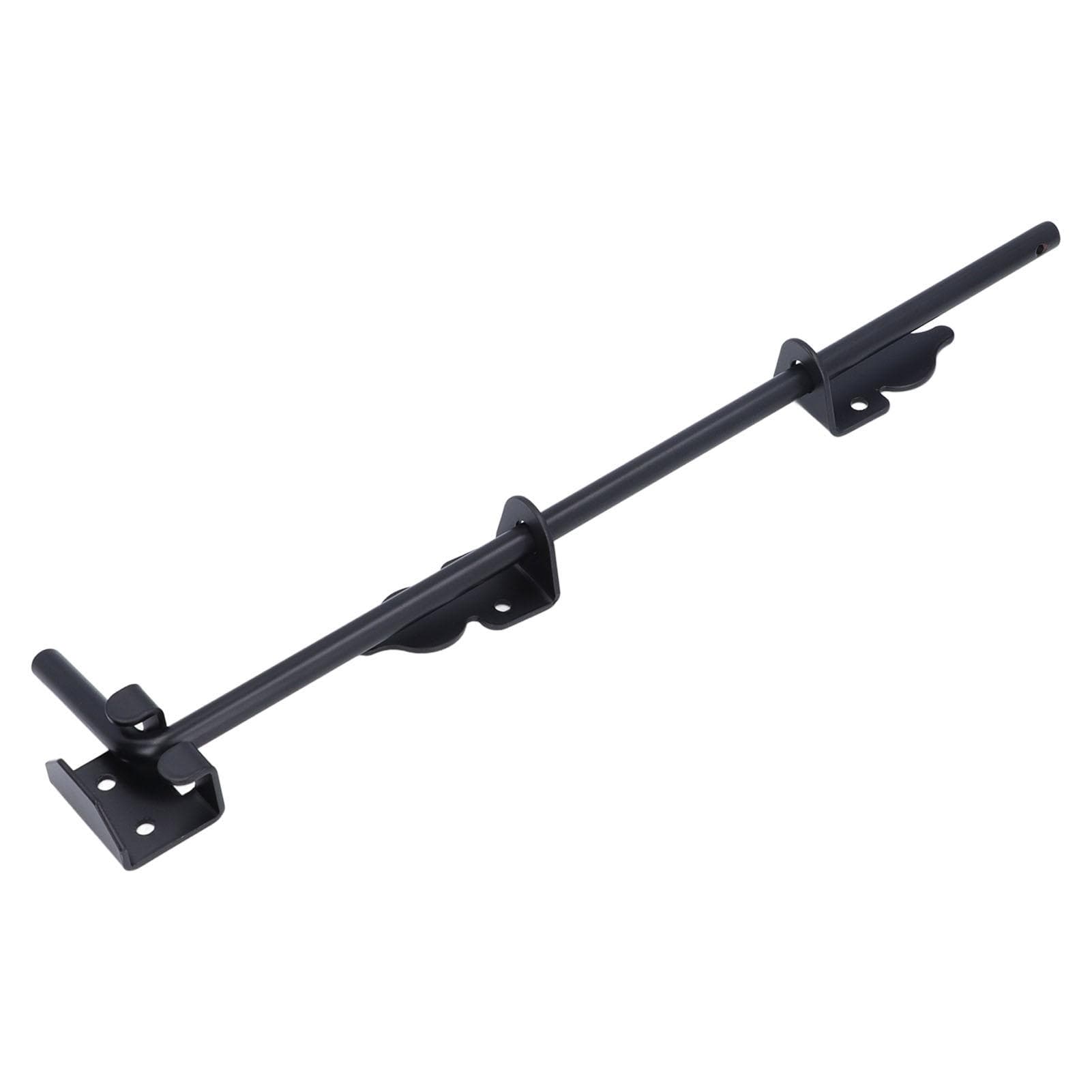 18 Inch Heavy Duty Drop Rod for Gate Doors Stopper Weather Resistance Gate Ground Latch for Wooden