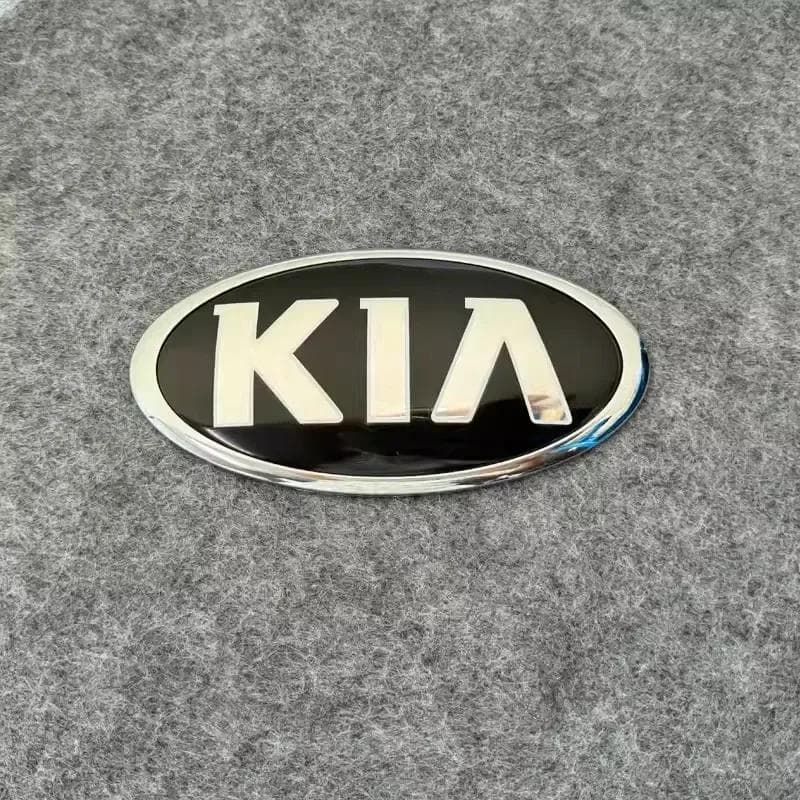 2026 Hot Car Sticker Car Front Hood Emblem Rear Trunk Badge Sticker For KIA EV6 Sorento Niro Stinger Ceed Carnival K5 K9 Soul Ca 115 x 58mm
