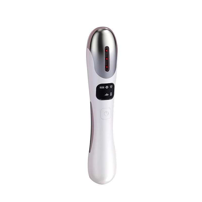 Eye Beauty Instrument Micro-current Eye Massager Color Light Ion Introduction Vibration Hot Compress Eye Line Fine Line Beauty Instrument white