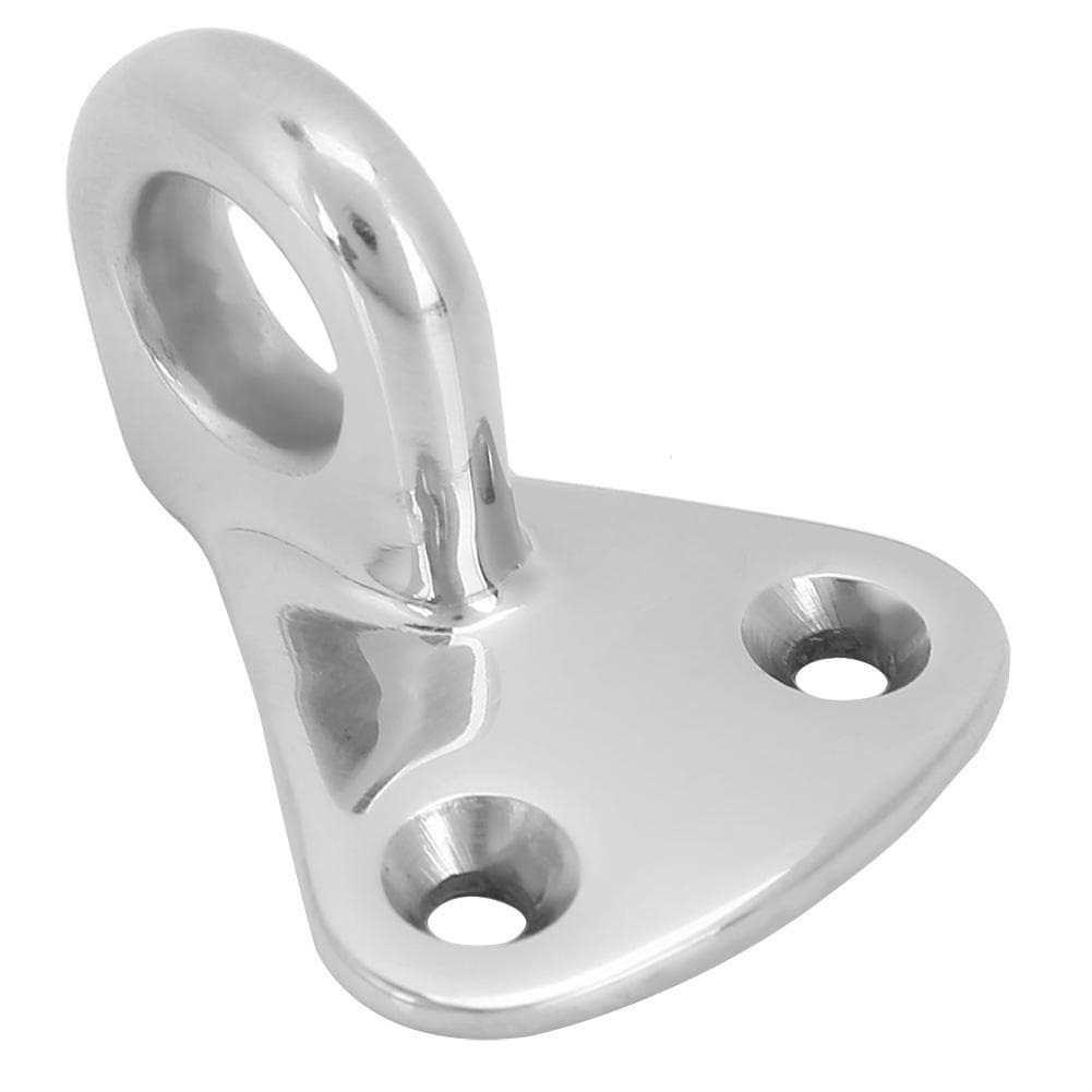 5 Pcs Stainless Steel Boat Ship Pad Eye Hook Carabiner for Marine Sailing