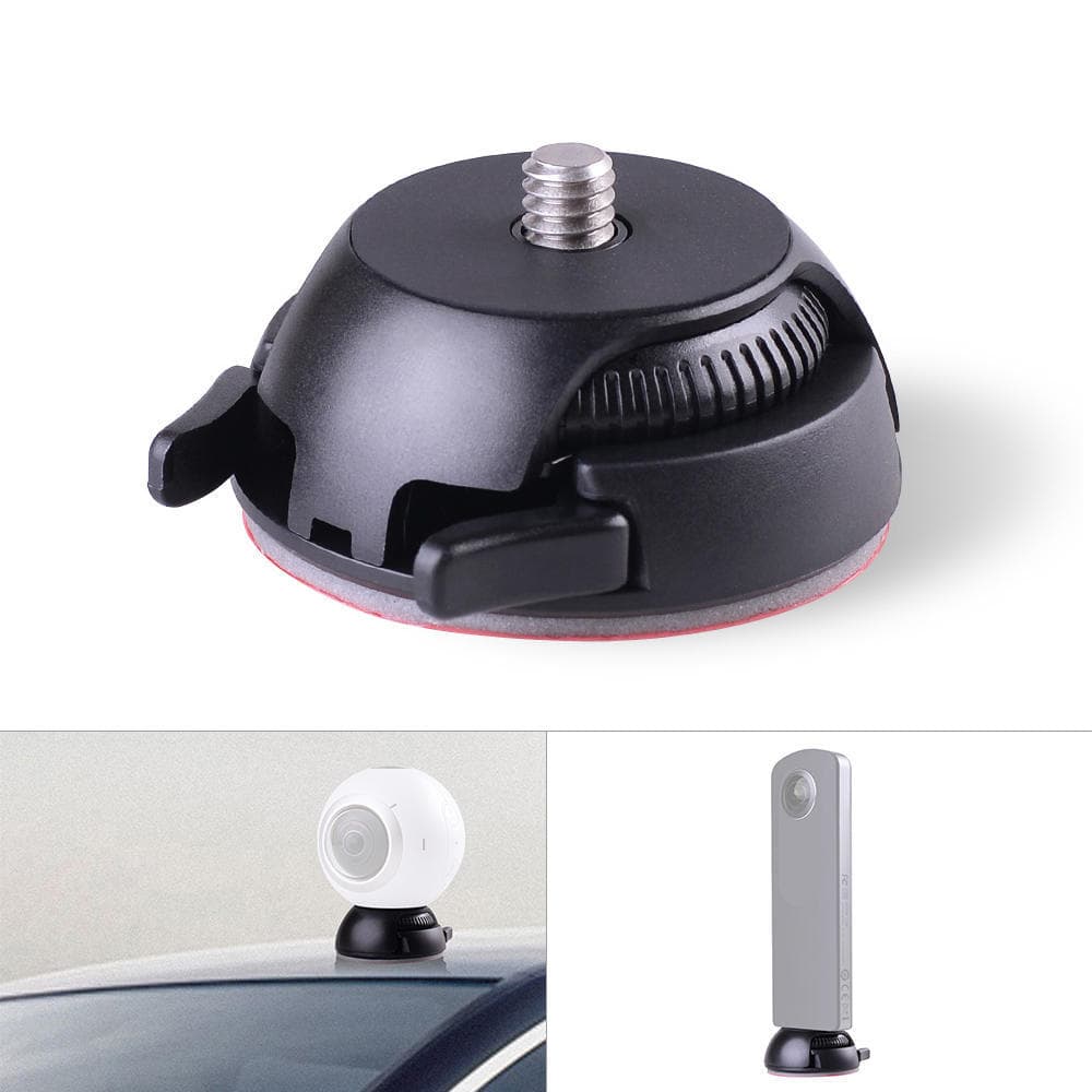 Quick Release Mount Holder Including Buckle + Flat and Curved Base Adhesive Tape Replacement