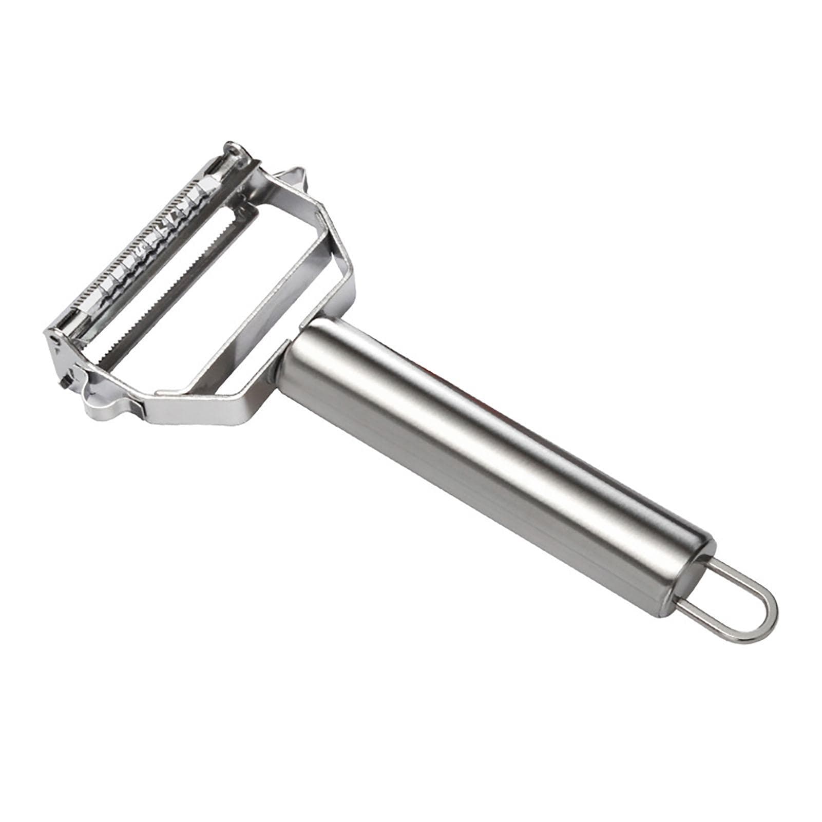 Kitchen Peeler Stainless Steel Double Sided Multifunctional Practical Sturdy Vegetable Fruit Peeler