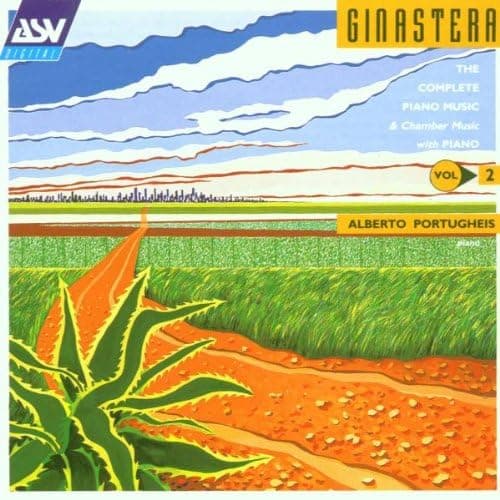 CD ALBERTO GINASTERA; ALBERTO PORTUGHE - Piano & Chamber Music With Piano, V CDDCA880 UK Classical Used