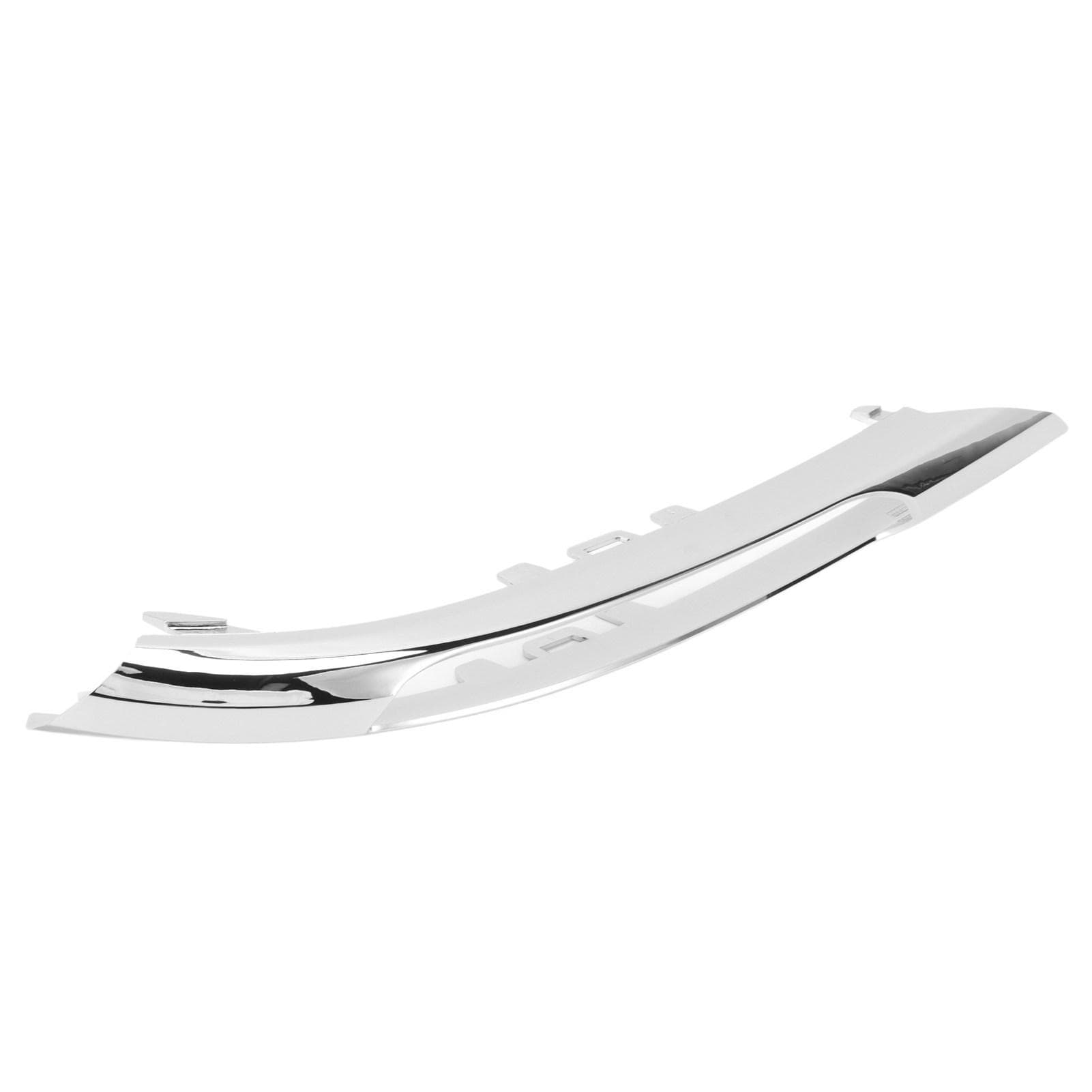 Front Bumper Driving Light Frame Chrome Trim Replacement for Mercedes Benz C250 Sedan 2012?2014