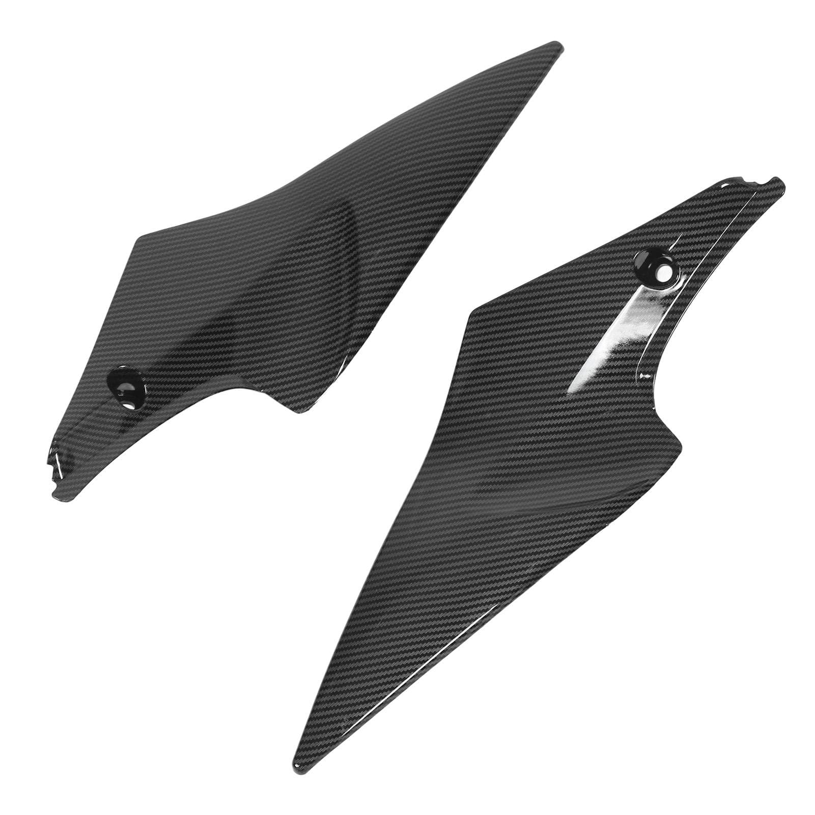 2pcs Gas Tank Side Fairing Left Right Replacement for SUZUKI GSX?R 600 750 2006?2007 Carbon Fiber