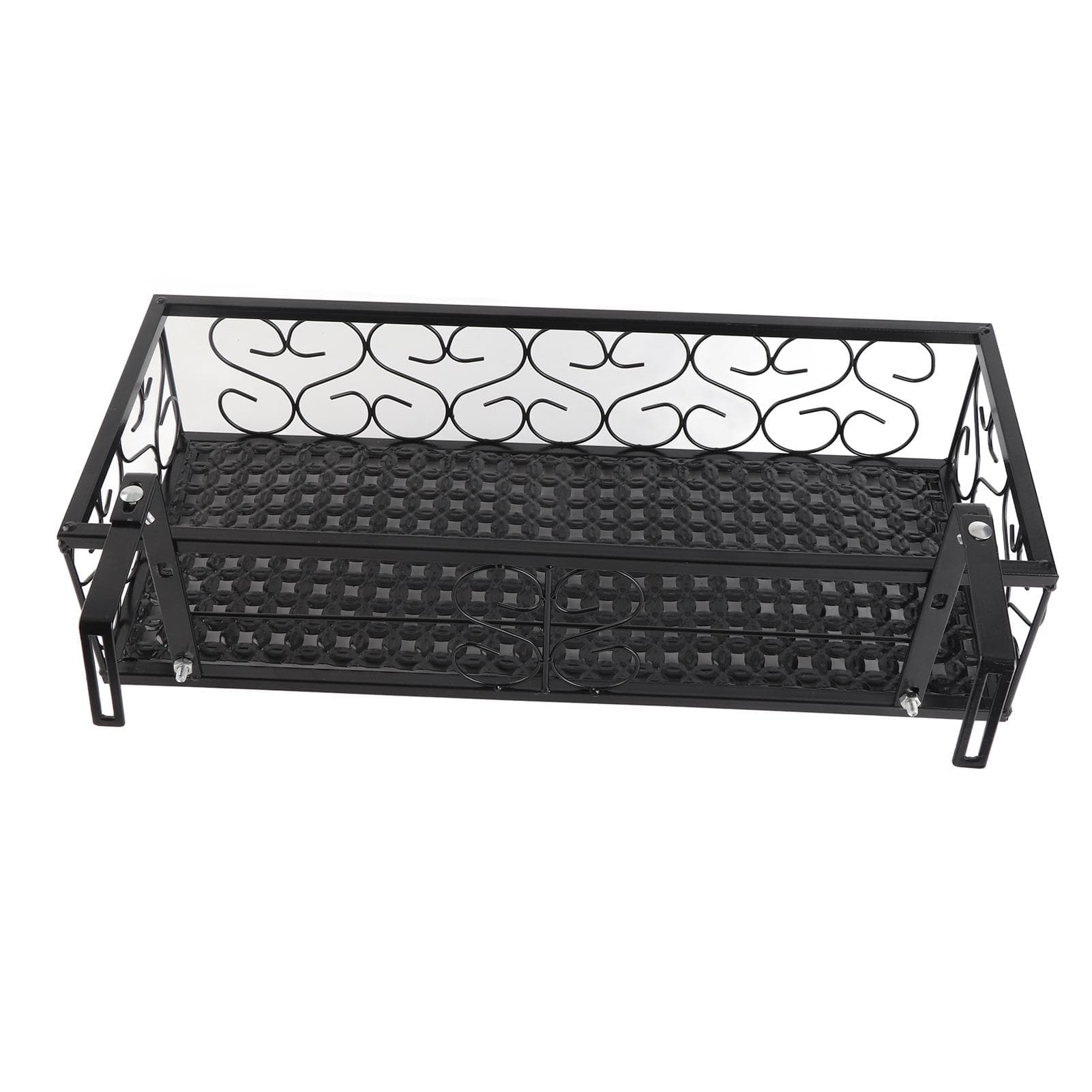 Balcony Flower Shelf Railings Hanging Windowsill Succulent Flower Shelf Flower Pot Wrought Iron