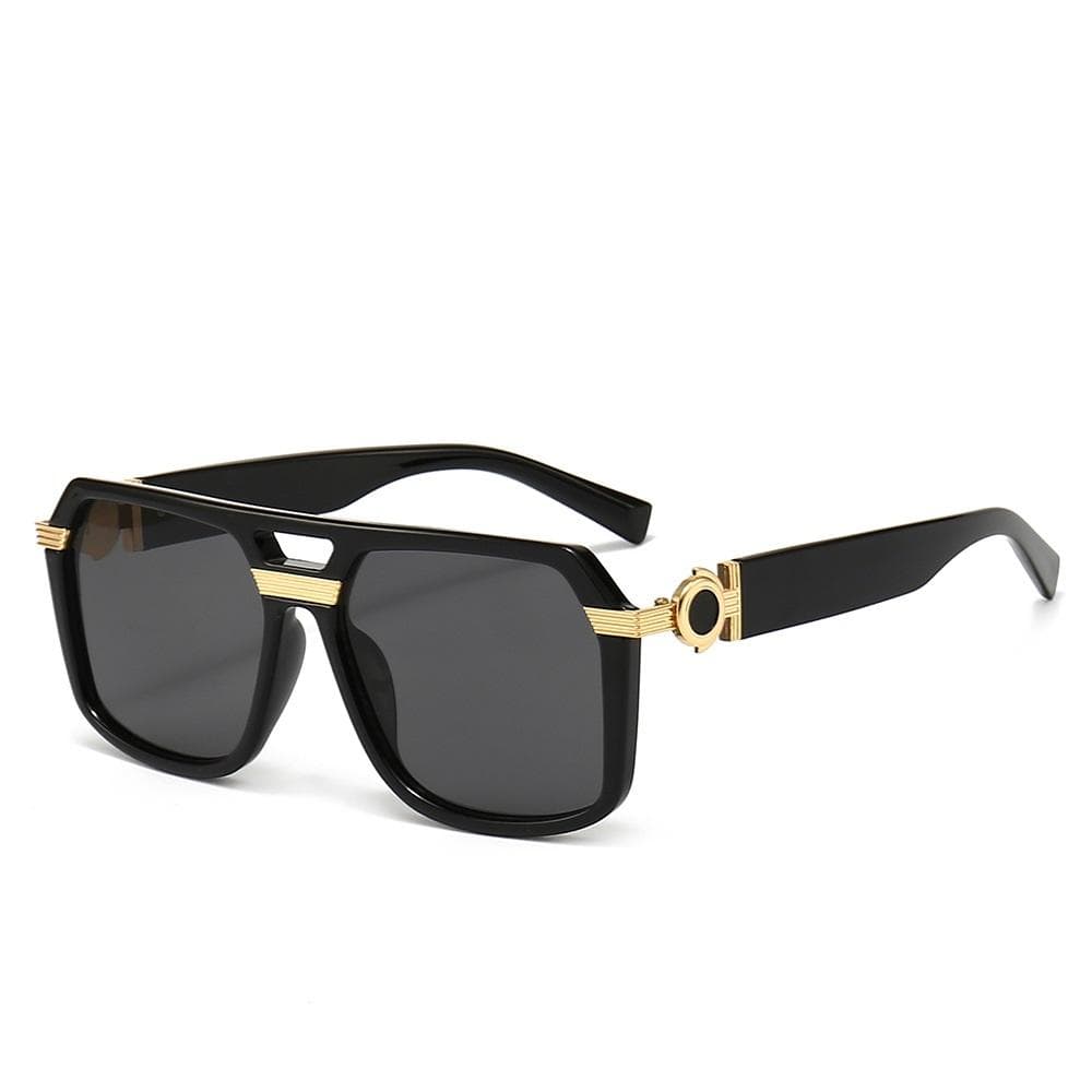 New Oversized Square Sunglasses Women Men Designer Large Frame UV400 Protection Shades Gafas Oculos as picture