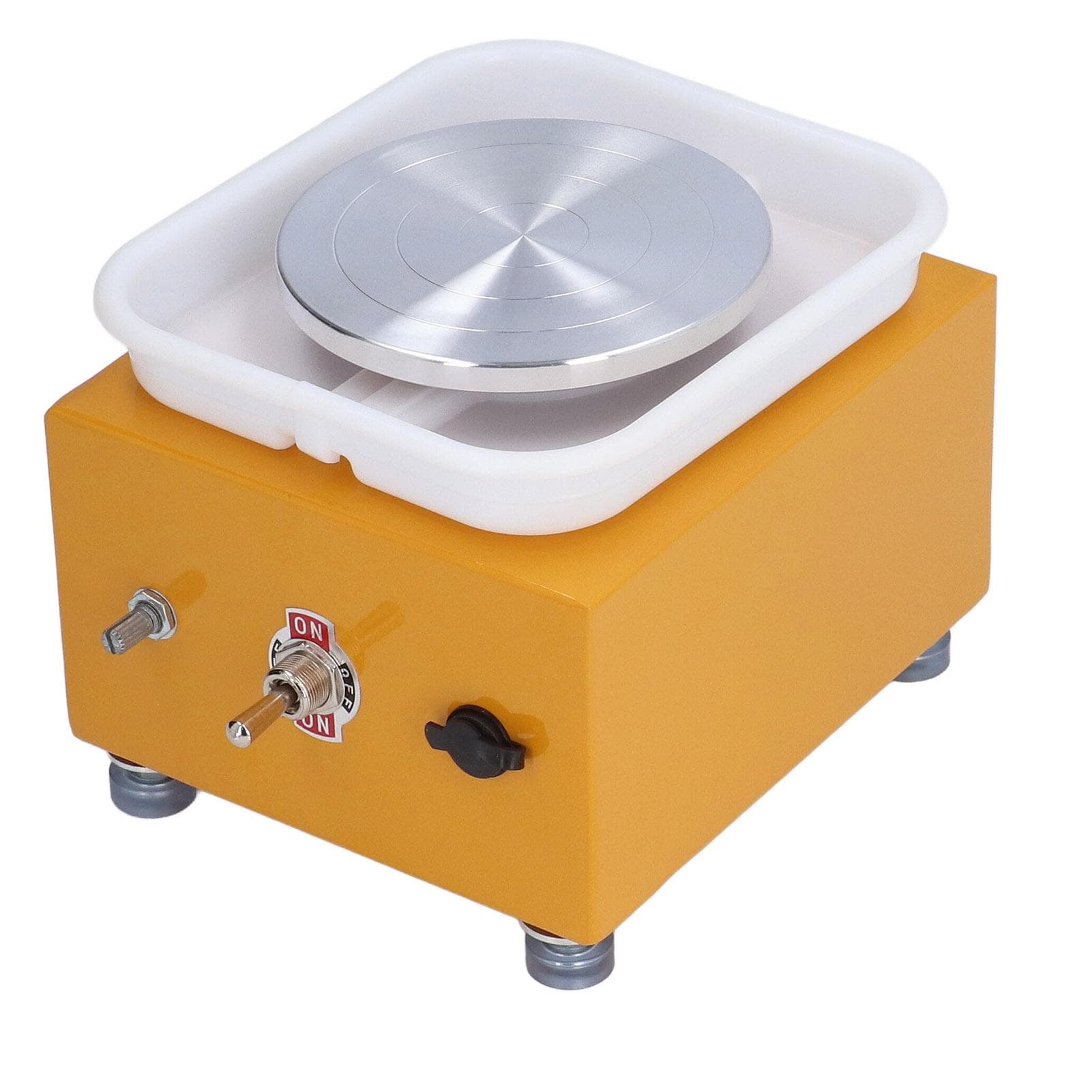 Pottery Wheel Mini Water Basin Miniature Children s Teaching Ceramic Art Machine Embryo Drawing UK Plug
