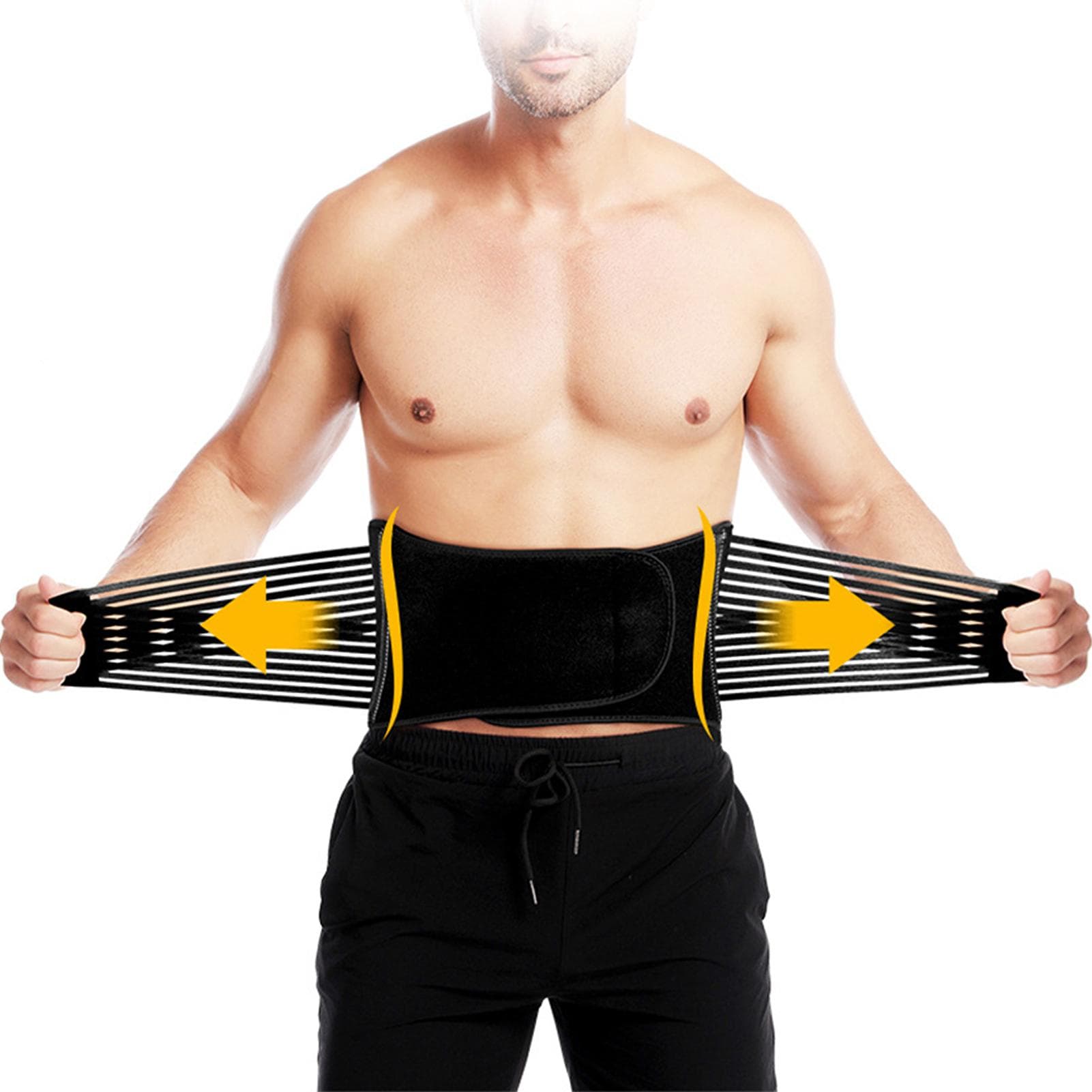 Lumbar Back Support Belt for Men Women Lightweight Breathable Lower Back Brace for Lower Back Pain M