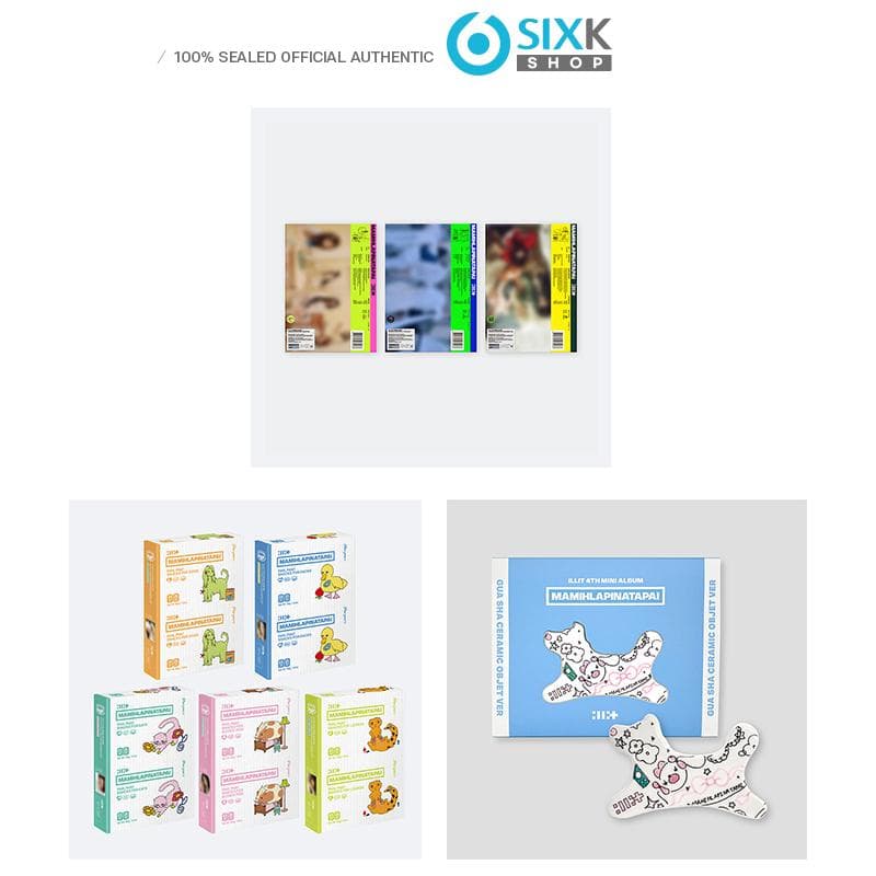 [Pre-order] ILLIT - 4TH MINI ALBUM [MAMIHLAPINATAPAI] SET 3EA [NO POB]