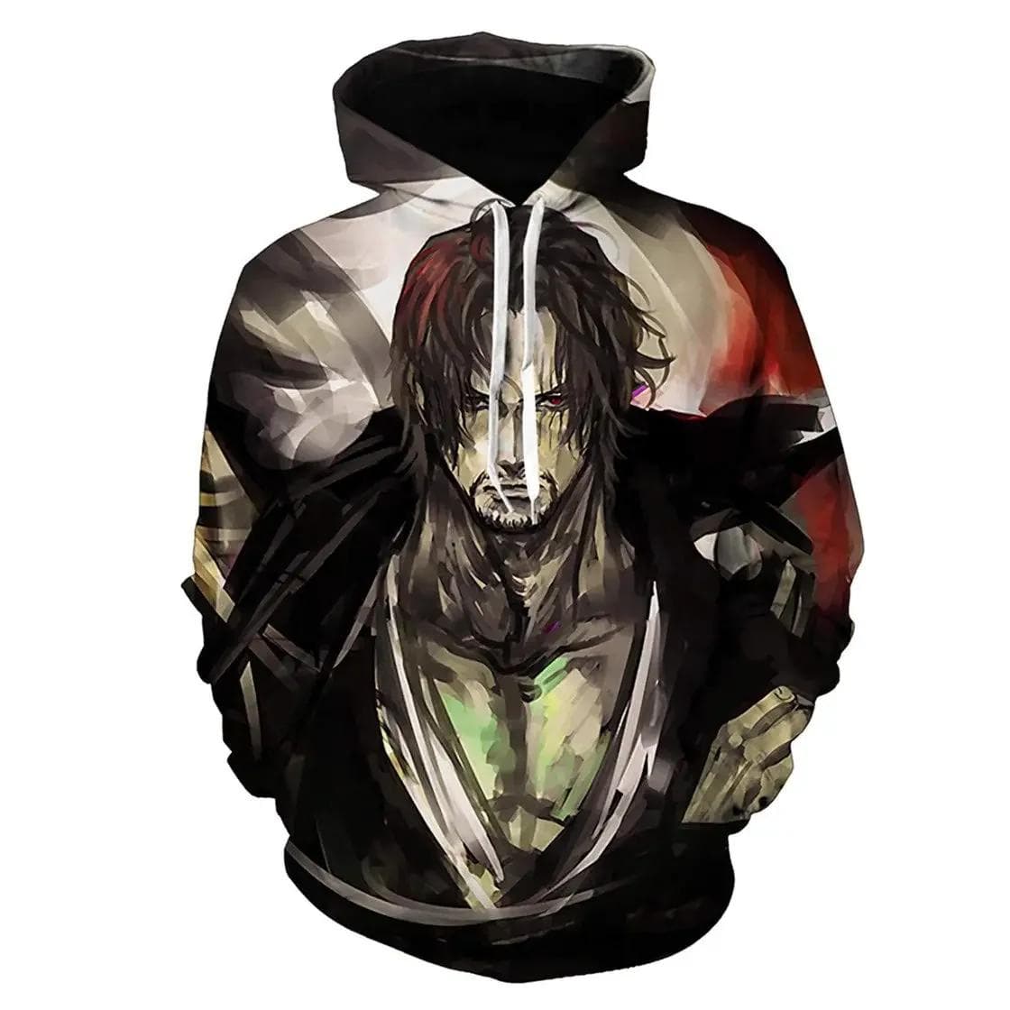 Cartoon One Piece Roronoa Zoro 3D Hoodies Men  Fashion Casual Cosplay Costume Funny Spring Streetwear Sweatshirt  Jacket XXXL