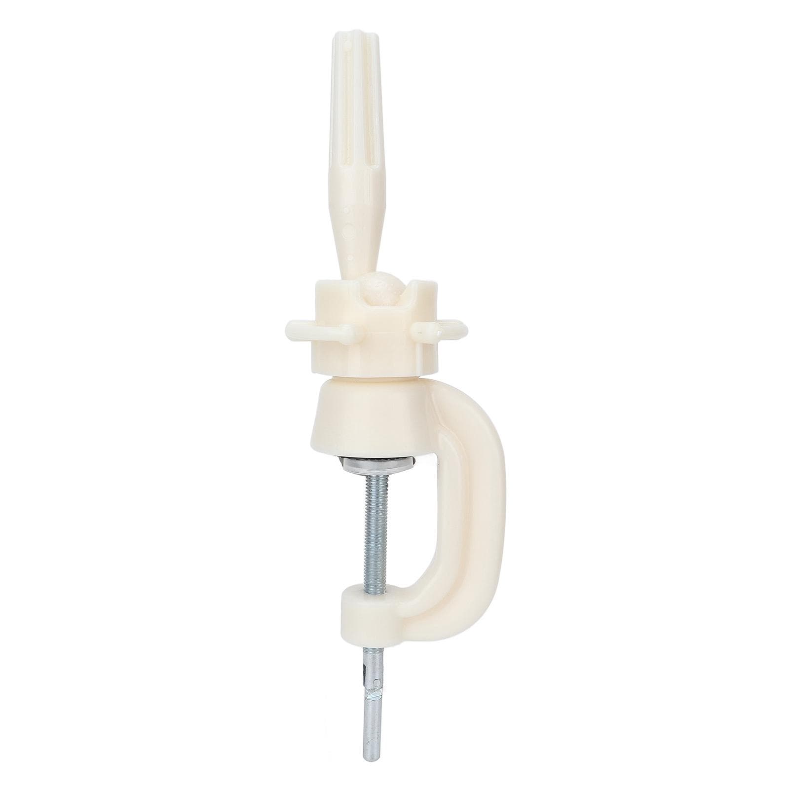 Mannequin Head Stand Height Adjustable 90 Degree Rotation Wig Head Clamp Holder for Hair Salon