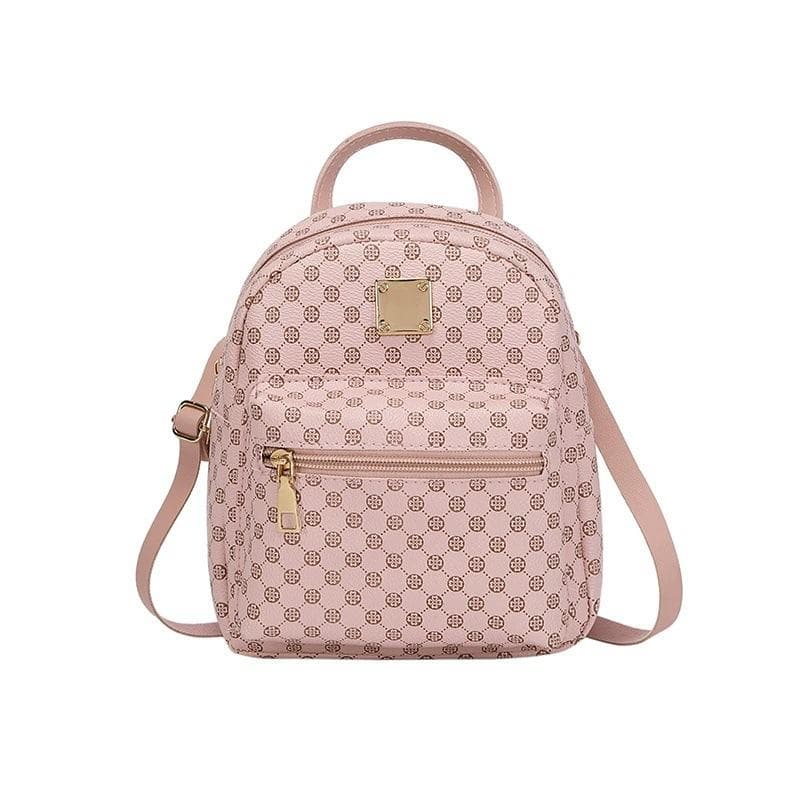 Girls Schoolbag 2024ladies Bags Foreign Trade Backpack One Piece Wholesale Fashion Versatile Korean Version Backpack Women pink