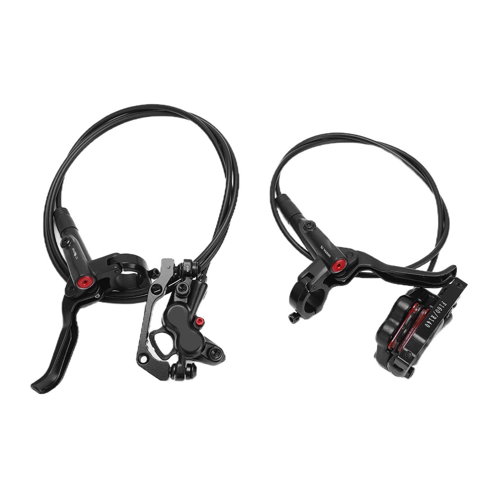 MEROCA M4 MTB Oil Pressure Disc Brakes Kit MT420 Front Rear Calipers 4 Piston with 1 Pair 160mm