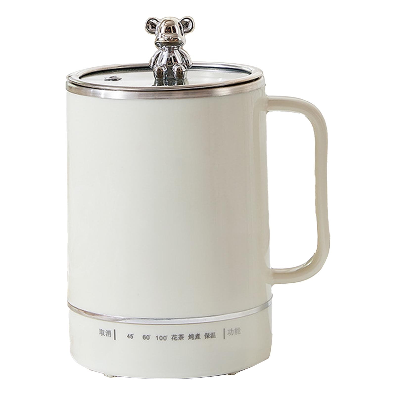 Electric Kettle Water Boiling Stainless Steel Small Portable for Office Home Travel L(for 6.5-9kg)