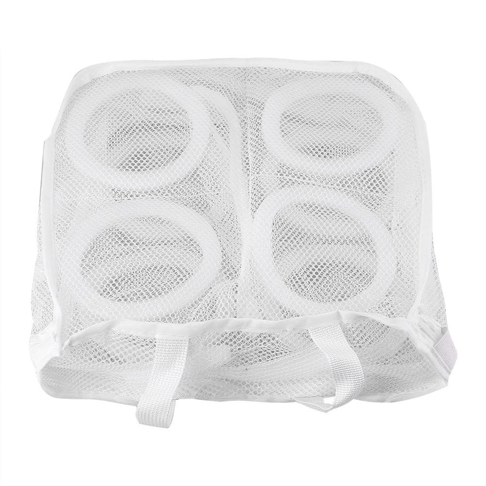 Nylon Mesh Washing Drying Bag Shoes Underwear Bra Laundry Travel Storage Organizer
