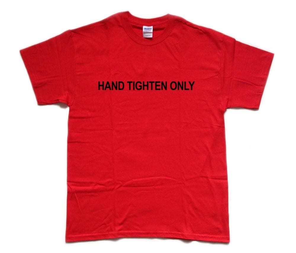 Hand Tighten Only Screen Printed As Worn By Keith Richards Unisex T-shirts XXXXL