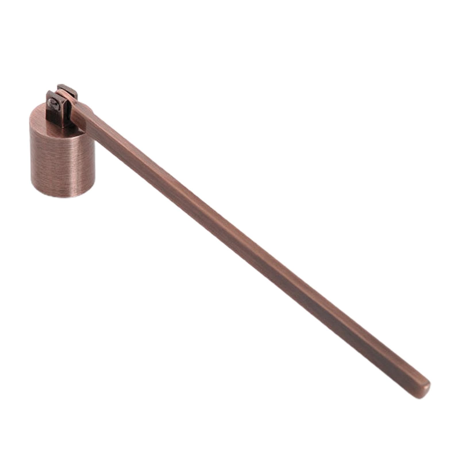 Candle Wick Snuffer Stainless Steel Wick Flame Snuffer Vintage Extinguisher with Long Handle