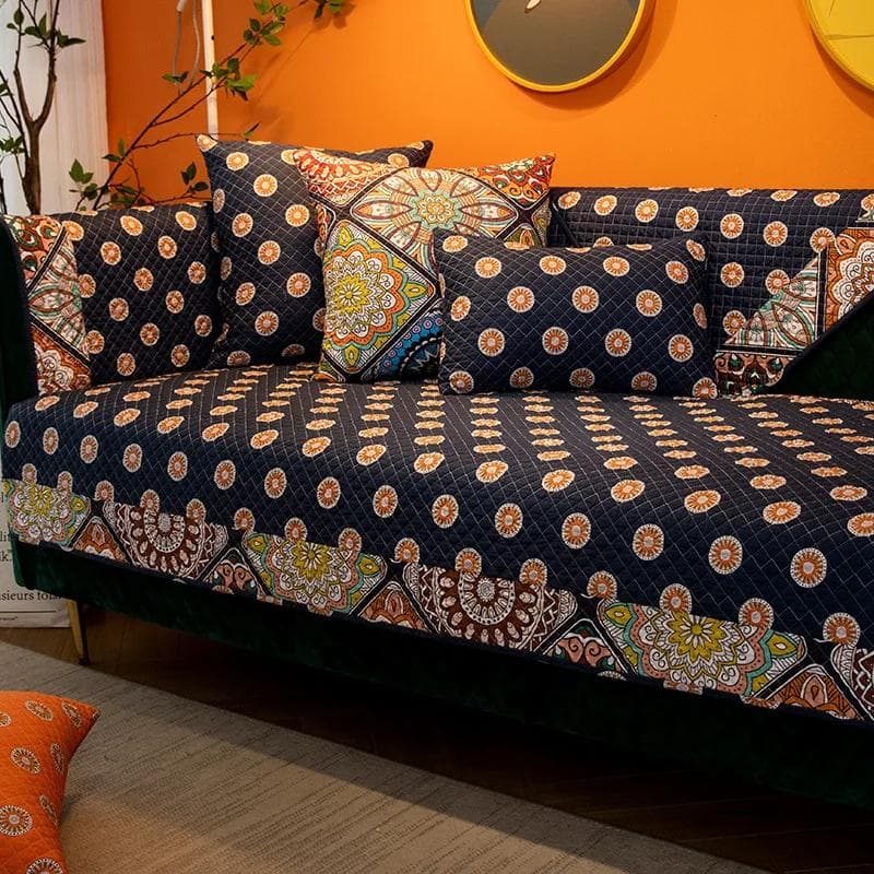 Autumn Sofa Cover Towel Modern Non-slip Bohemia Couch Seat Cushion Corner Towel Mats Floral Geometric Stripe Sofa Covers 1pcs 70x150cm 1pcs