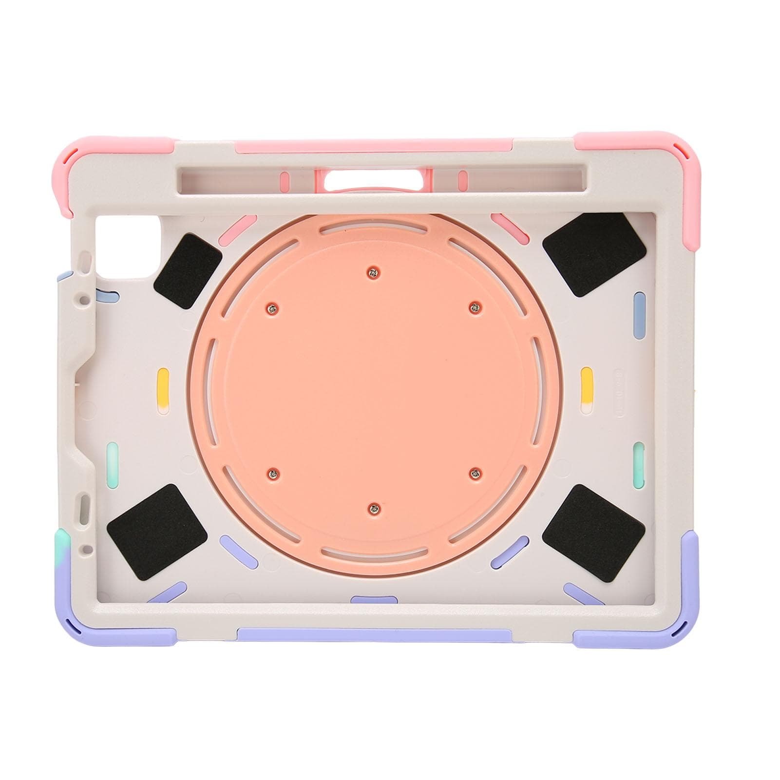 Tablet Case Silicone Hard PC Precise Cutouts Adjustable Strap Pencil Slot Case for IOS Tablet Air 4