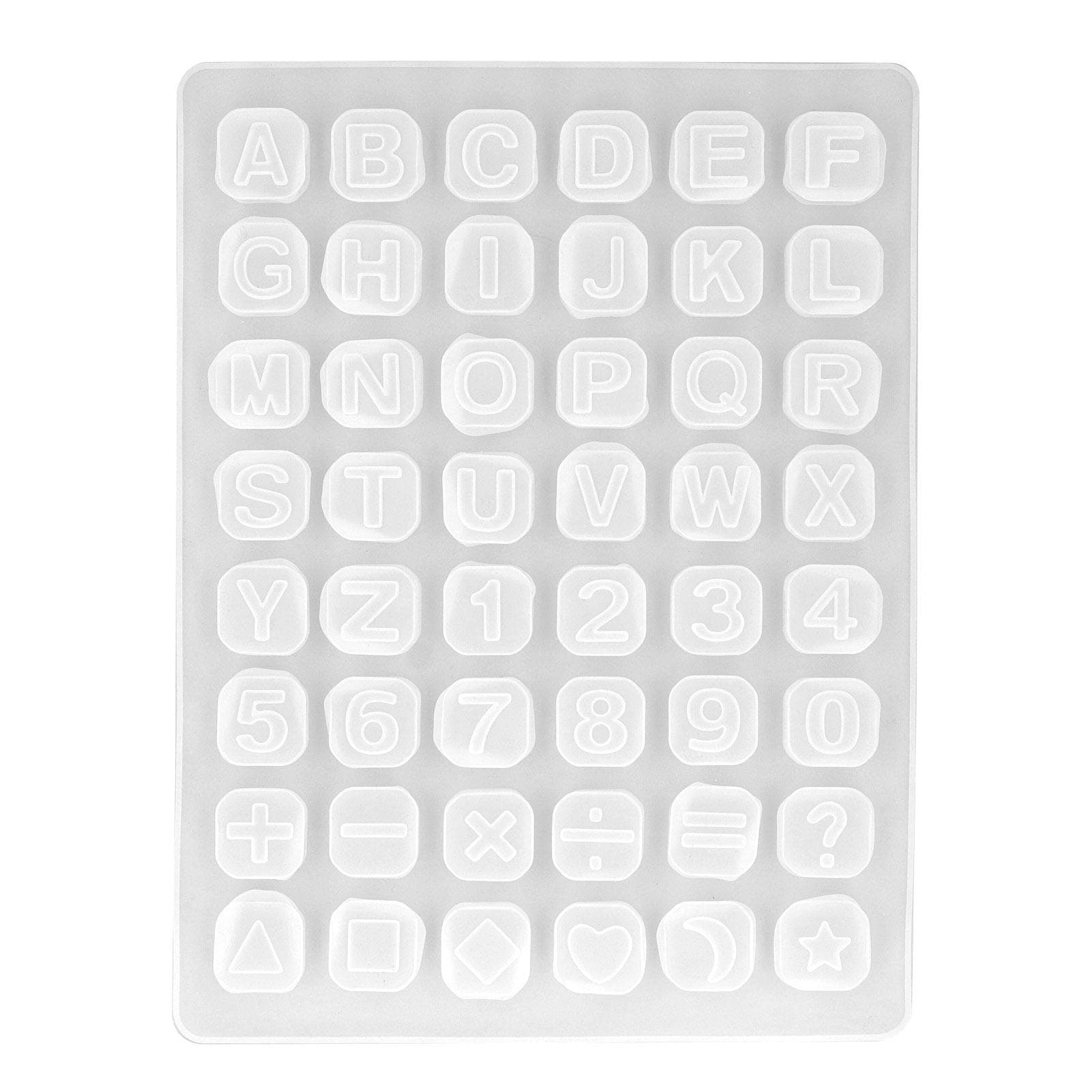 3pcs Silicone Baking Mould Multifunctional 48 Holes Silicone Cake Mold for Pudding Chocolate clear