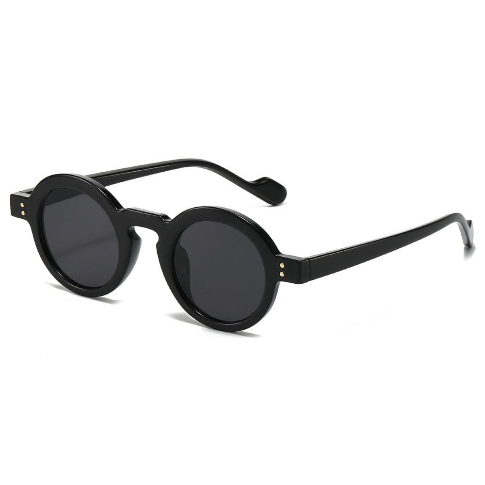 Retro Small Oval Sunglasses Women Men UV400 Luxury Sun Glasses Fashion Round Shades Oculus Gafas as picture
