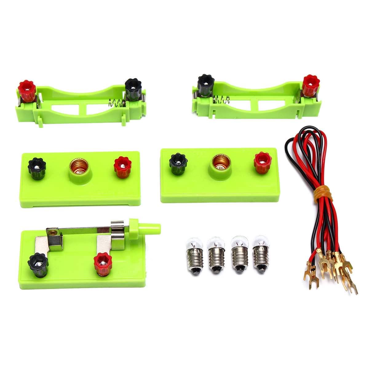 Children Kids Science Toy Electric Circuit Educational Toys Kit Light Discovery Intelligence Develop