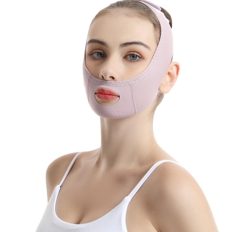 Breathable Face Slimming Band for Women V-Line Face Shaper Chin Cheek Lift Up Belt Anti Wrinkle Facial Massage Strap Skin Care