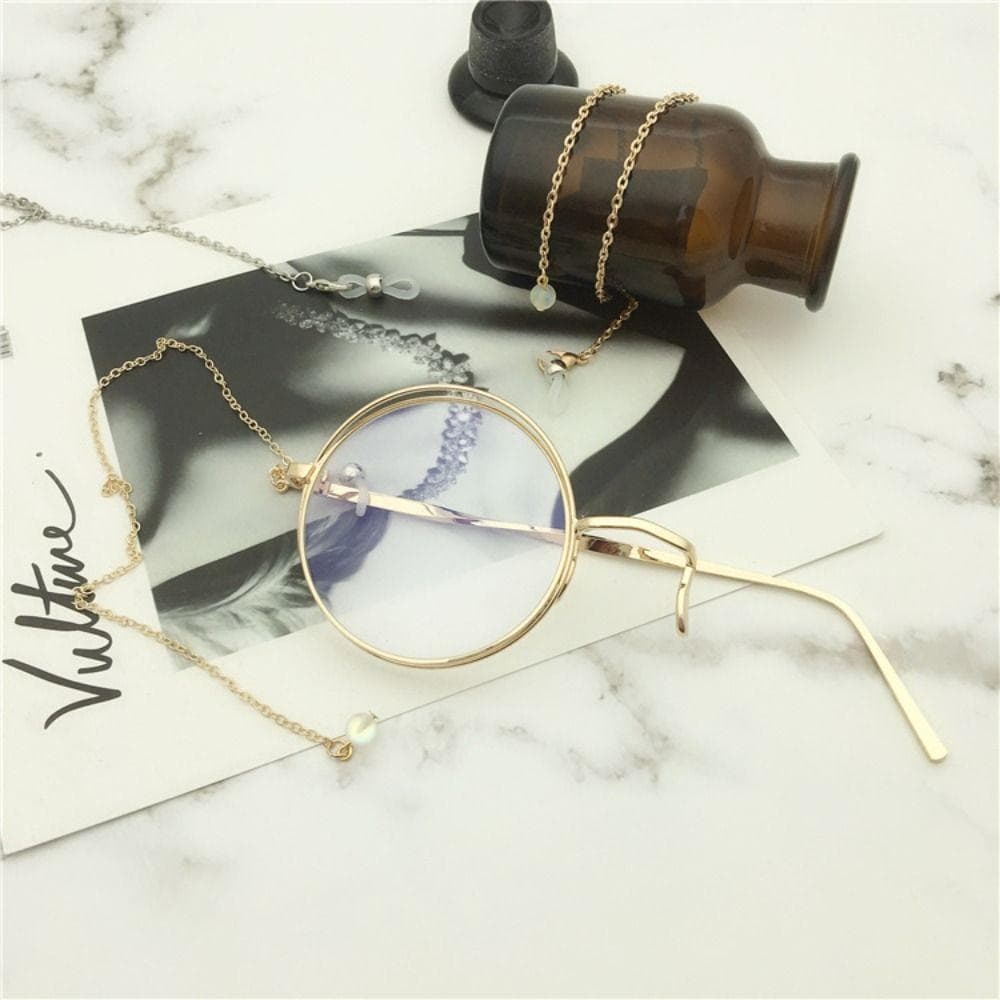 Steampunk Anime Monocle Glasses Retro British Style Unisex Eyewear for Cosplay Fashion Punk Accessories