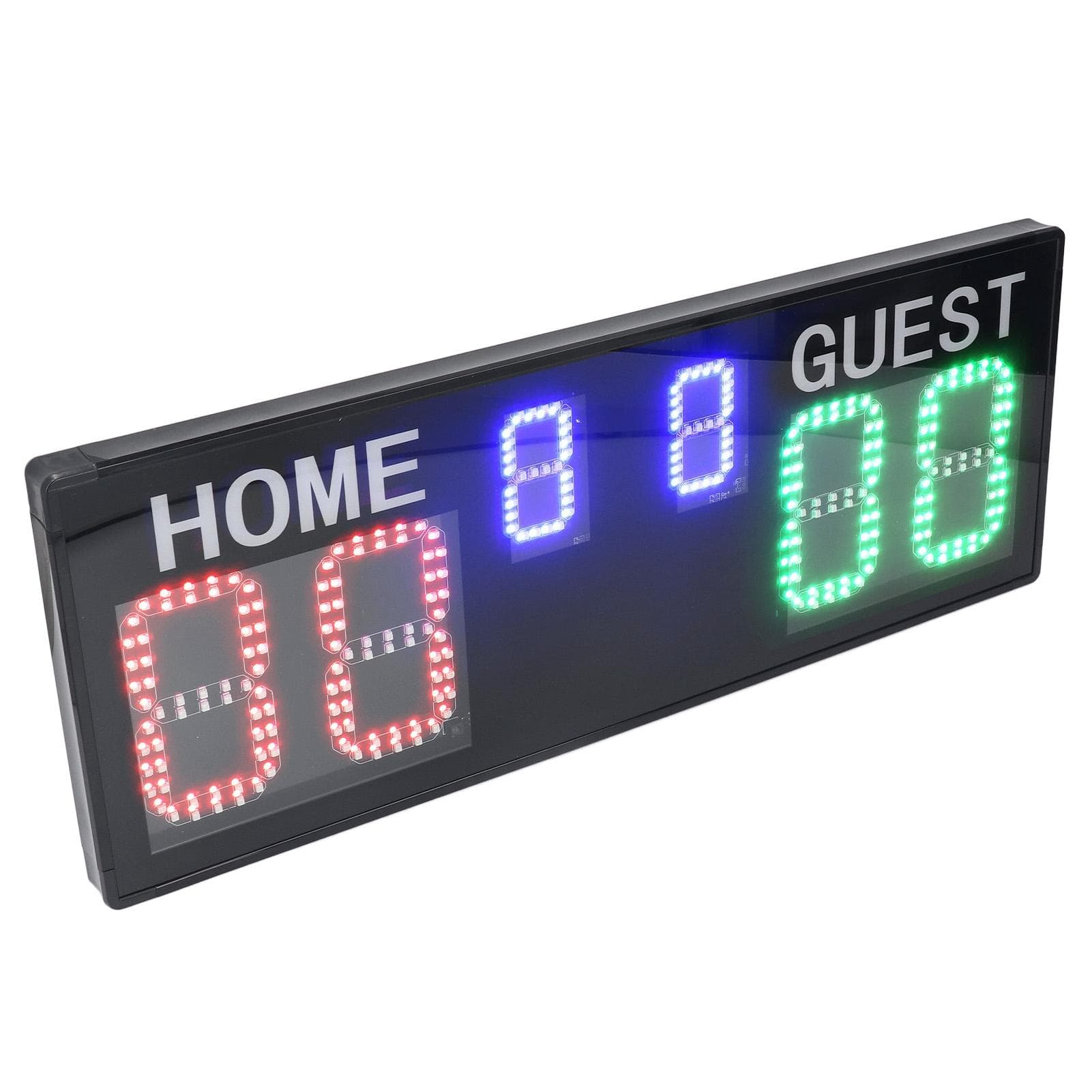 Electronic Scoreboard 6 Digit 1?99 Bright LED Display Digital Score Keeper with Remote for