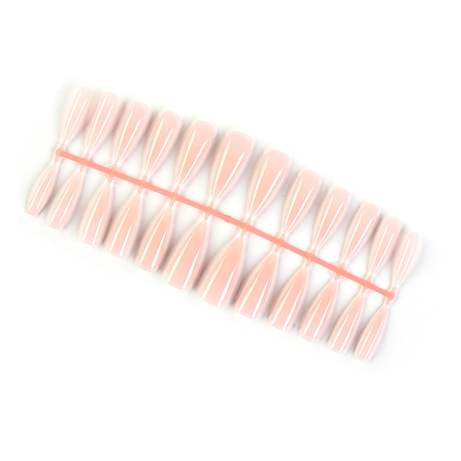 240PCS Fake Nails Tips Acrylic Jelly Nail Tips Full Cover False Nail Artificial Nails Sharp Shaped H097-2