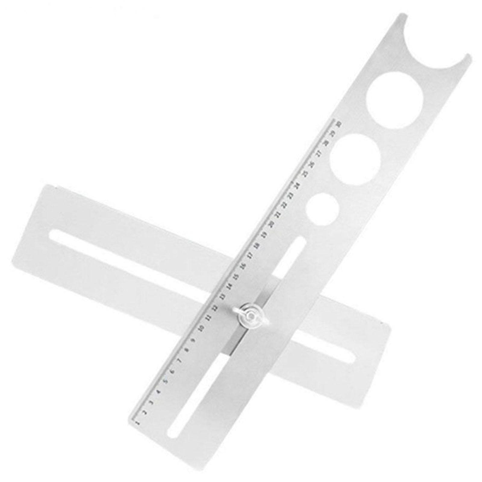 400mm Tile Hole Locator Accurate Measuring Portable Stainless Steel Universal Marble Punching Tool