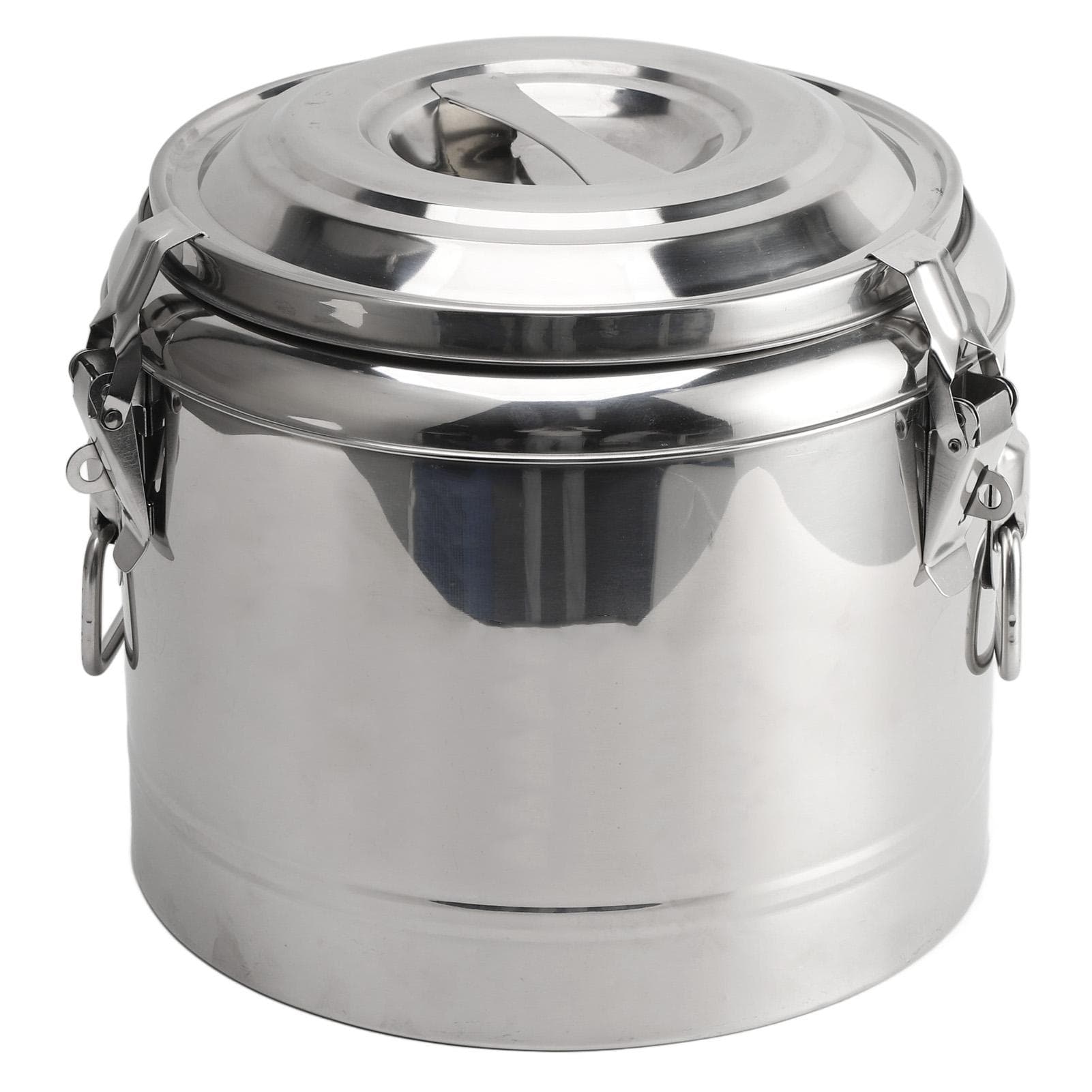 Stainless Steel Insulated Beverage Dispenser Durable Large Capacity Heat Retention for Hot Cold 20L