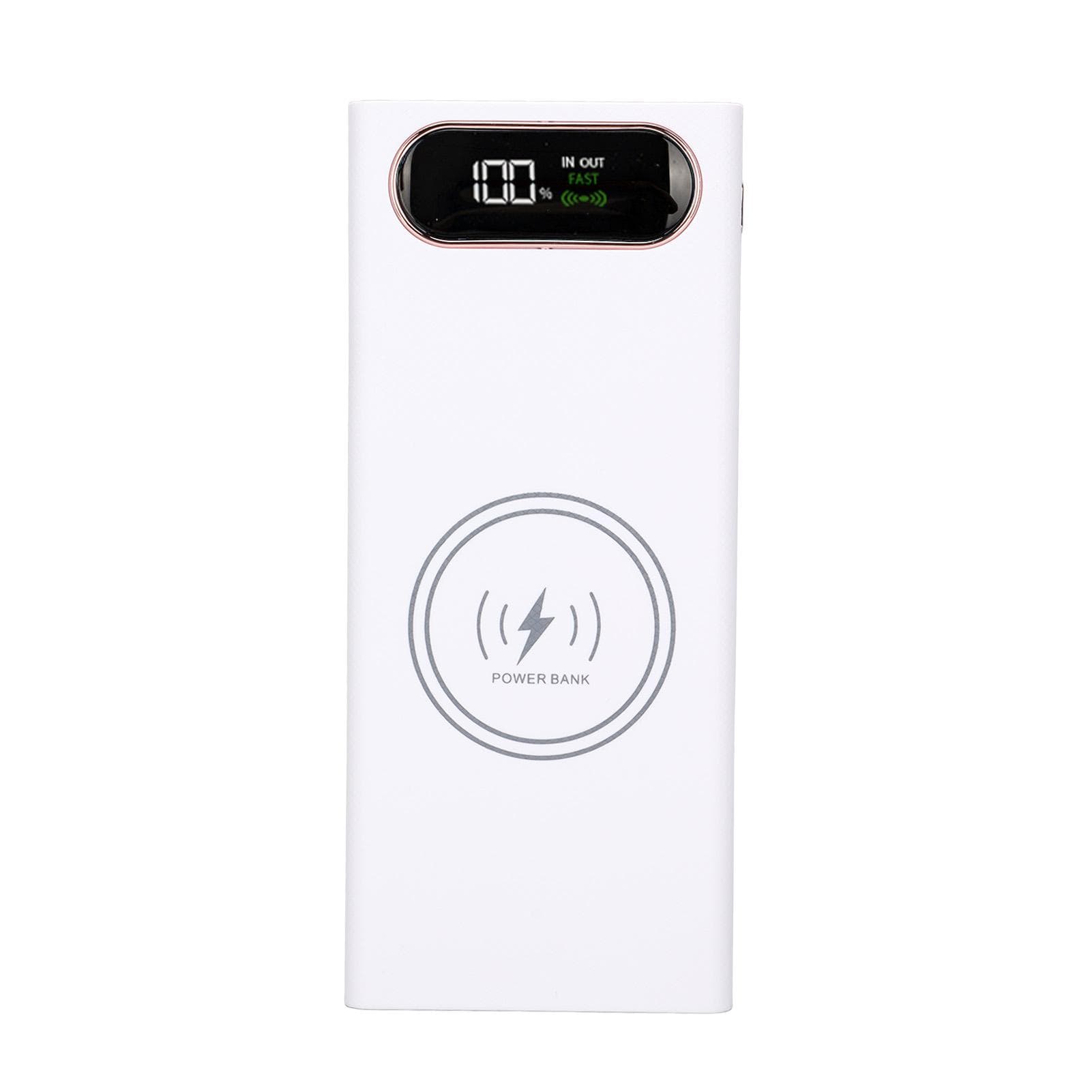 L16 DIY Power Bank 18650 Battery Box Fast Charging 22.5W and 15W Wireless Charging Power Bank 2 USB