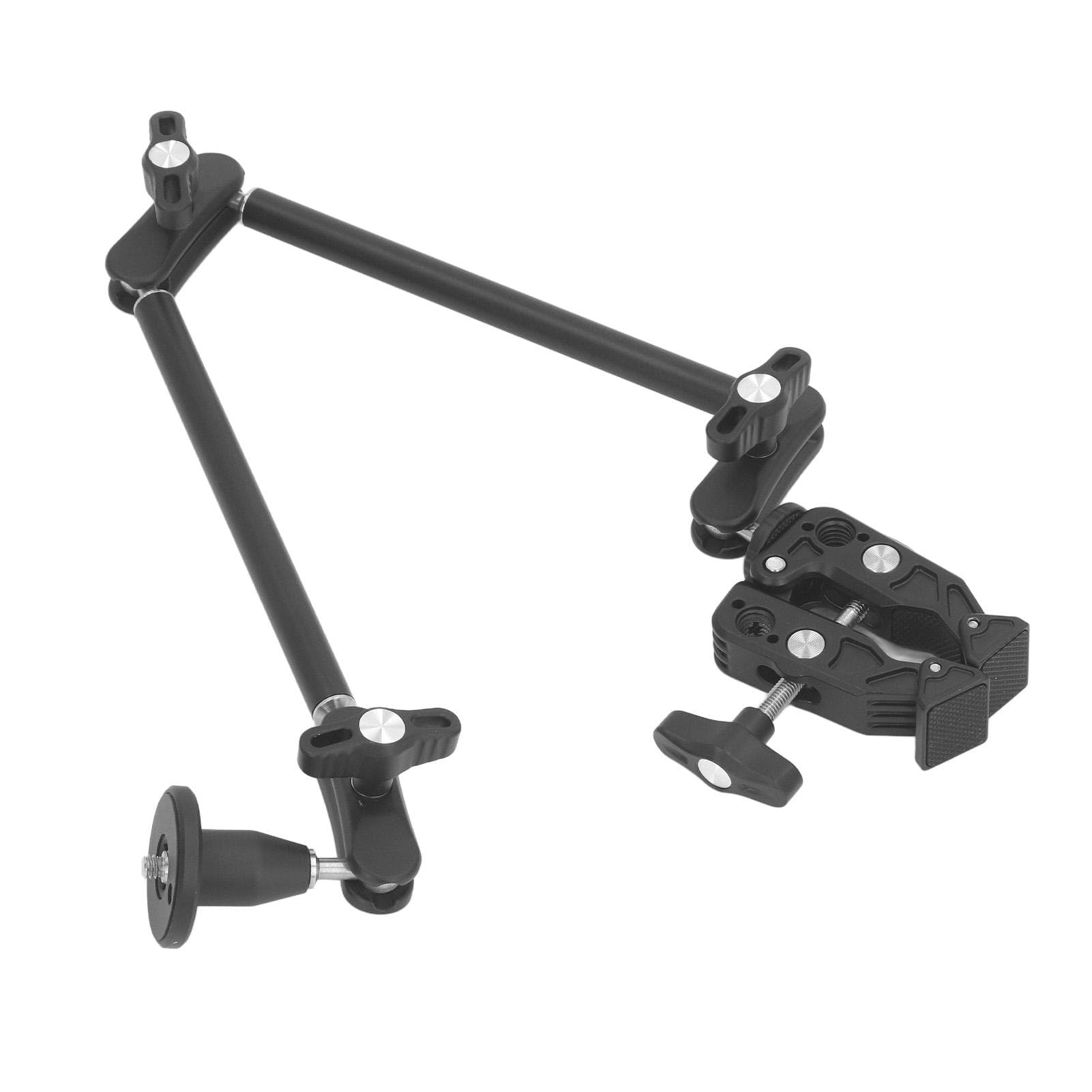 Adjustable Articulating Arm 2 Section 14in 38in Screw Articulating Arm Phone Camera Mount 360